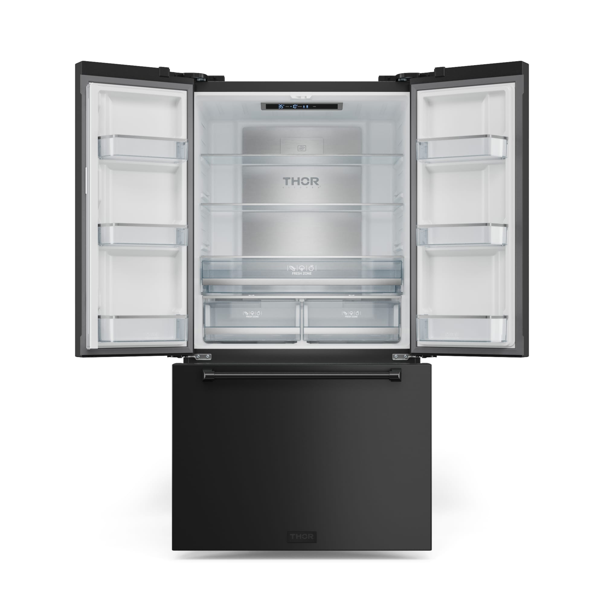 Thor Kitchen RF3621CTD00 French-Door-Refrigerators - View #5