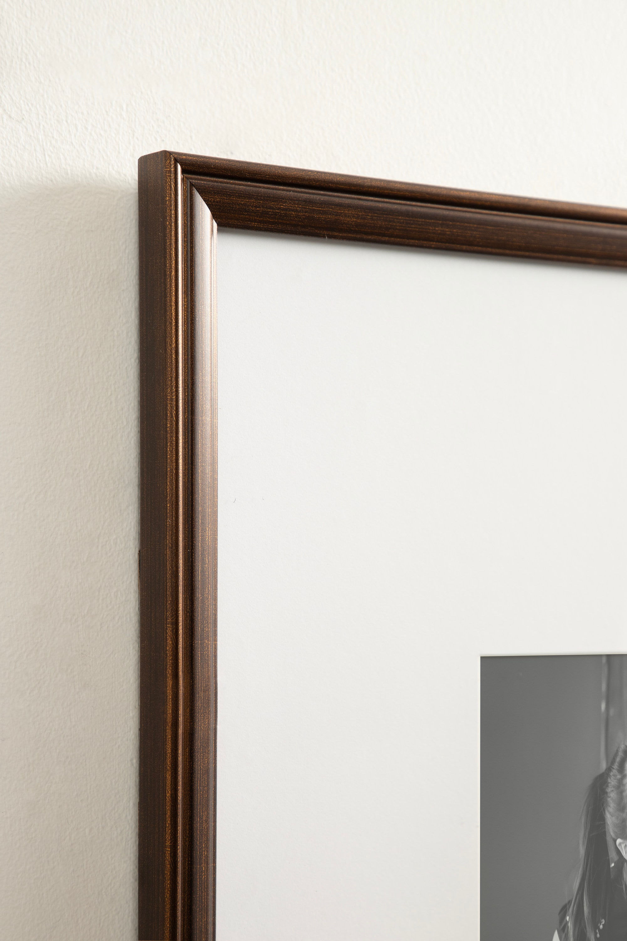 Adlynn Bronze Polystyrene 16"x20" Matted Picture Frames Set of 3