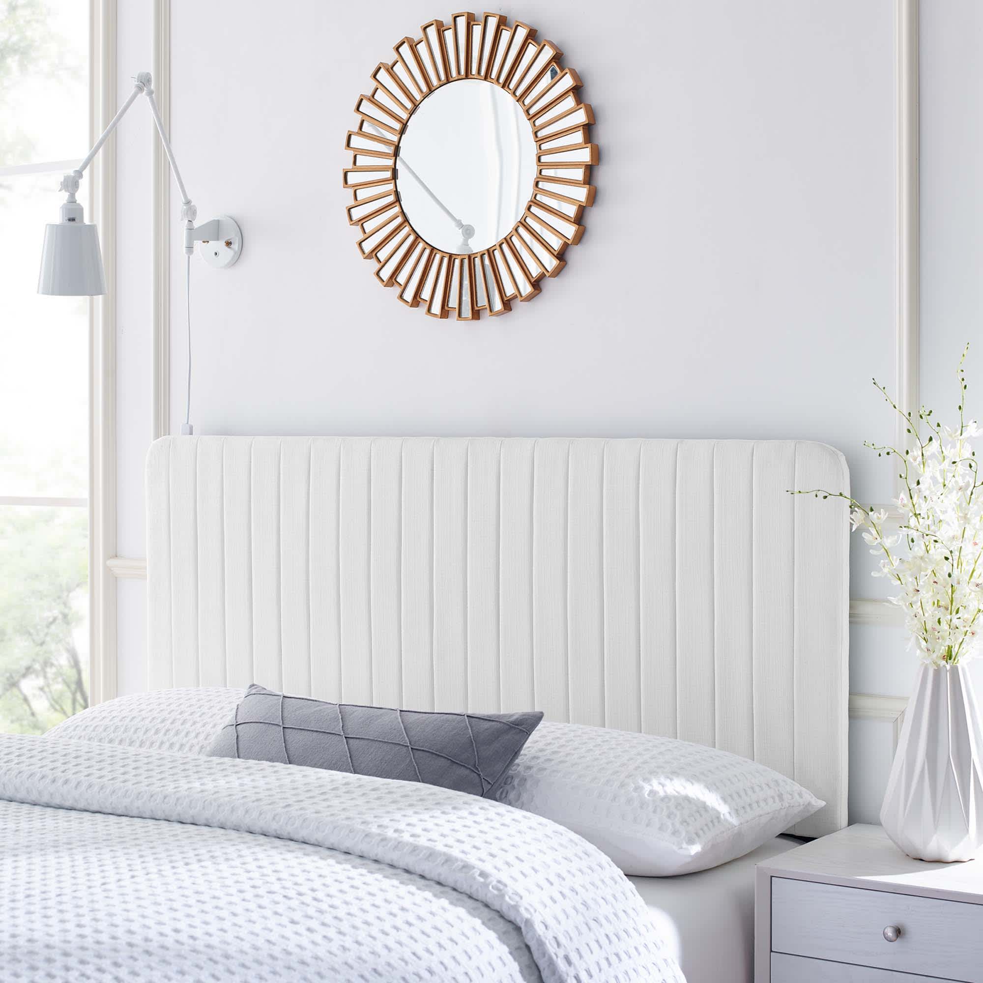 Modway MOD-6342-WHI Upholstered-Headboards - View #10