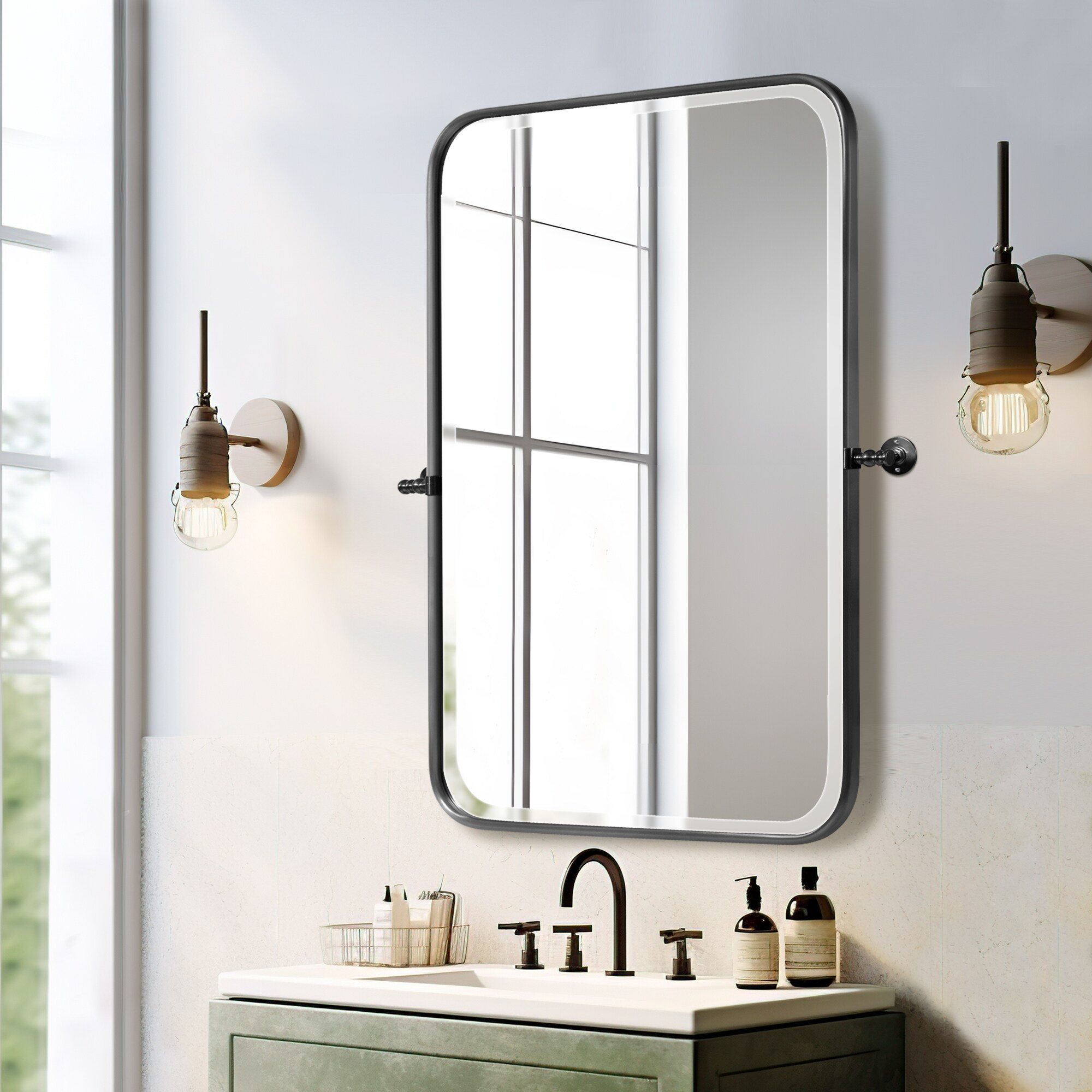 Dovelina LS-23091913 Framed-Bath-Mirrors - View #3