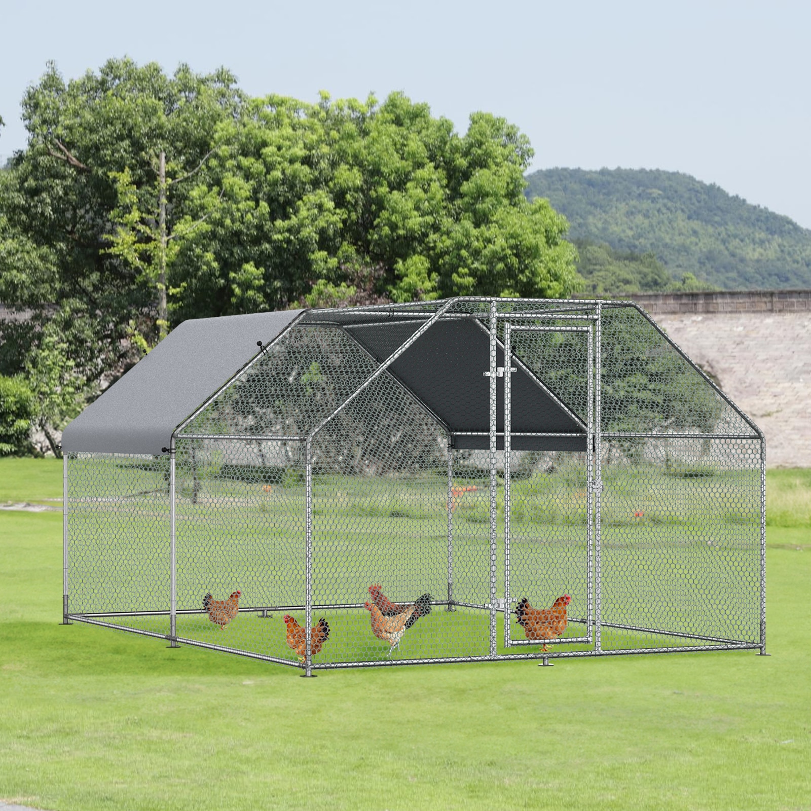 Maocao Hoom JL166335 Chicken-Coops-Rabbit-Hutches - View #2