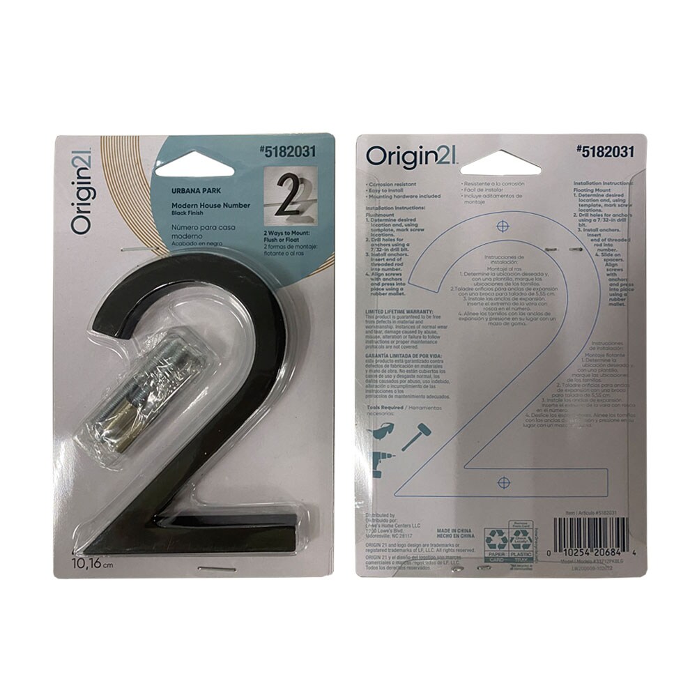 Origin 21 33712PKBLG Signs-Letters-Numbers - View #9