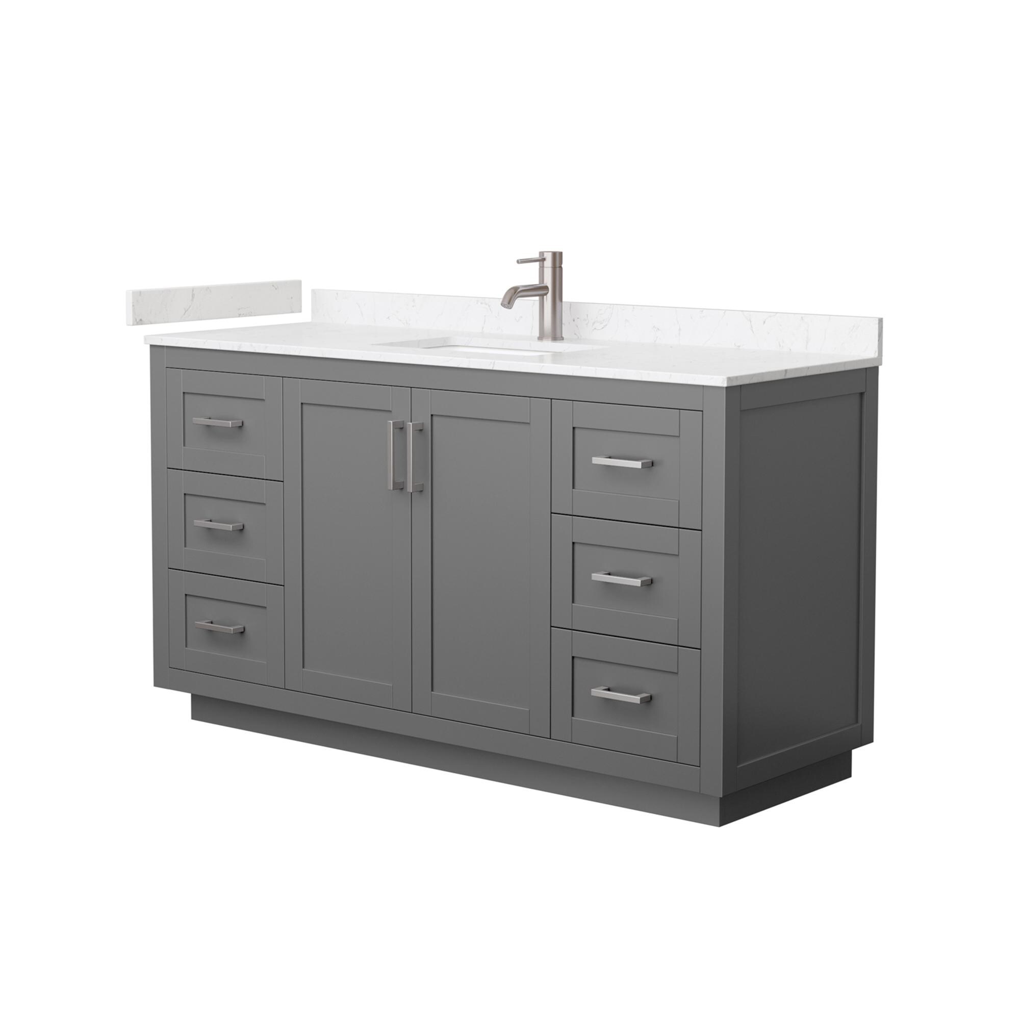 Wyndham Collection WCF292960SKGC2UNSMXX Bath-Vanity-Combo - View #2