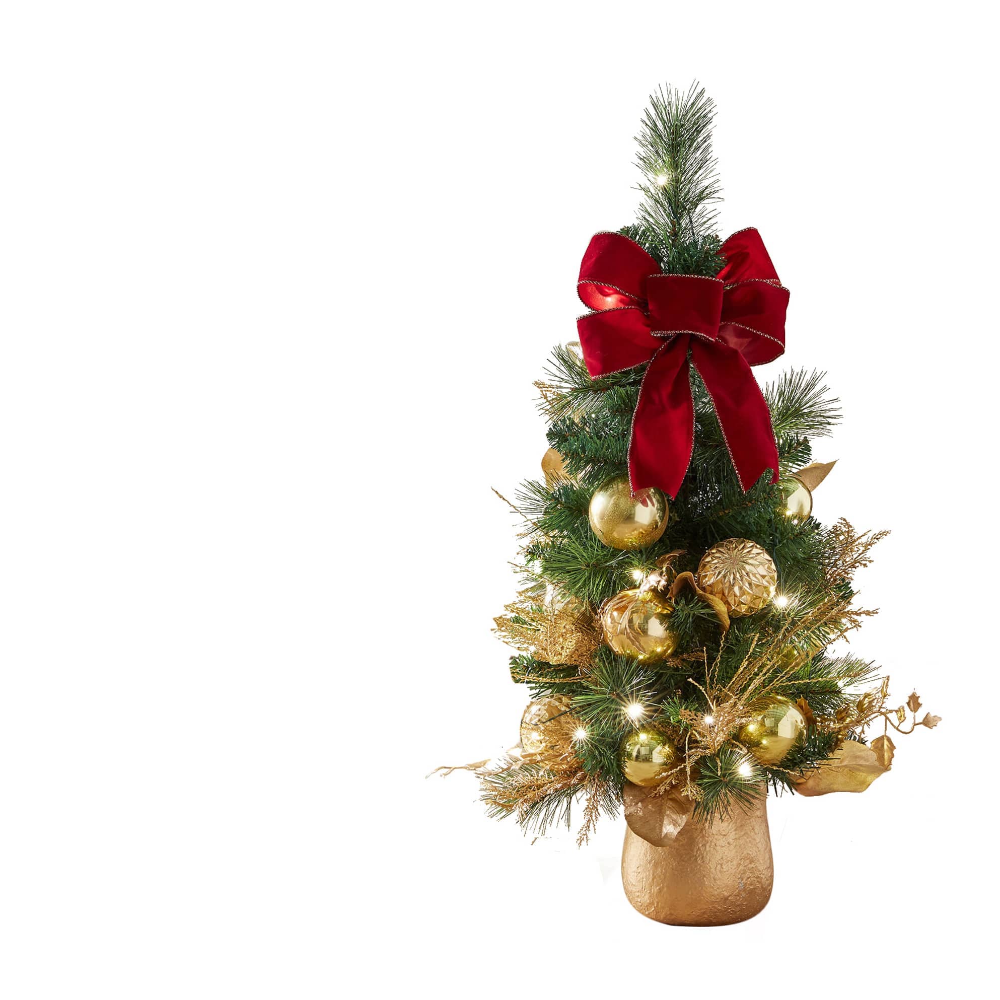 BrylaneHome 196438801521 36-in Regal Pre-Lit urn Tree