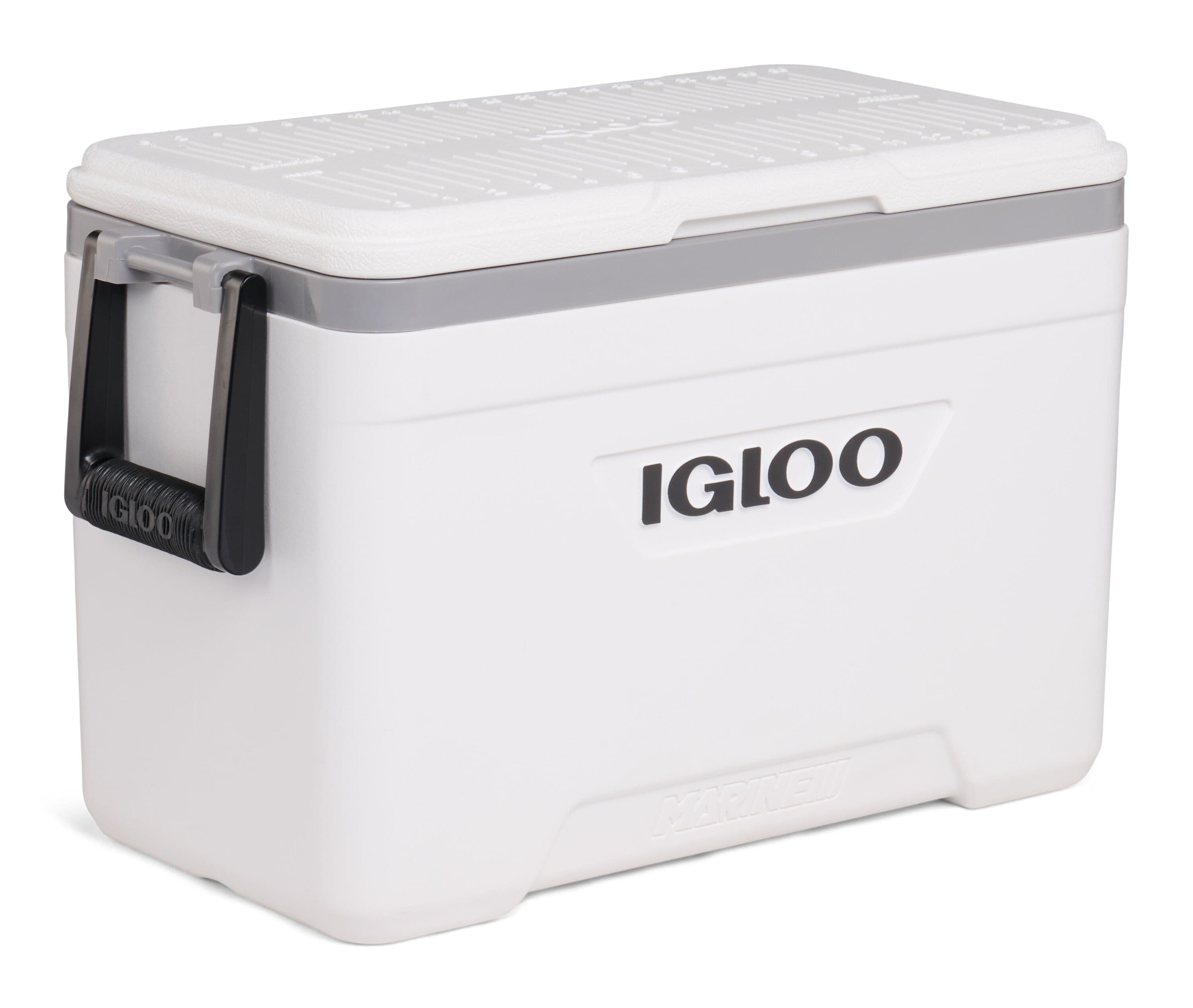 Igloo Wht.Mnscpe Gry.Wht.Blk 25-Quart Insulated Marine Cooler in