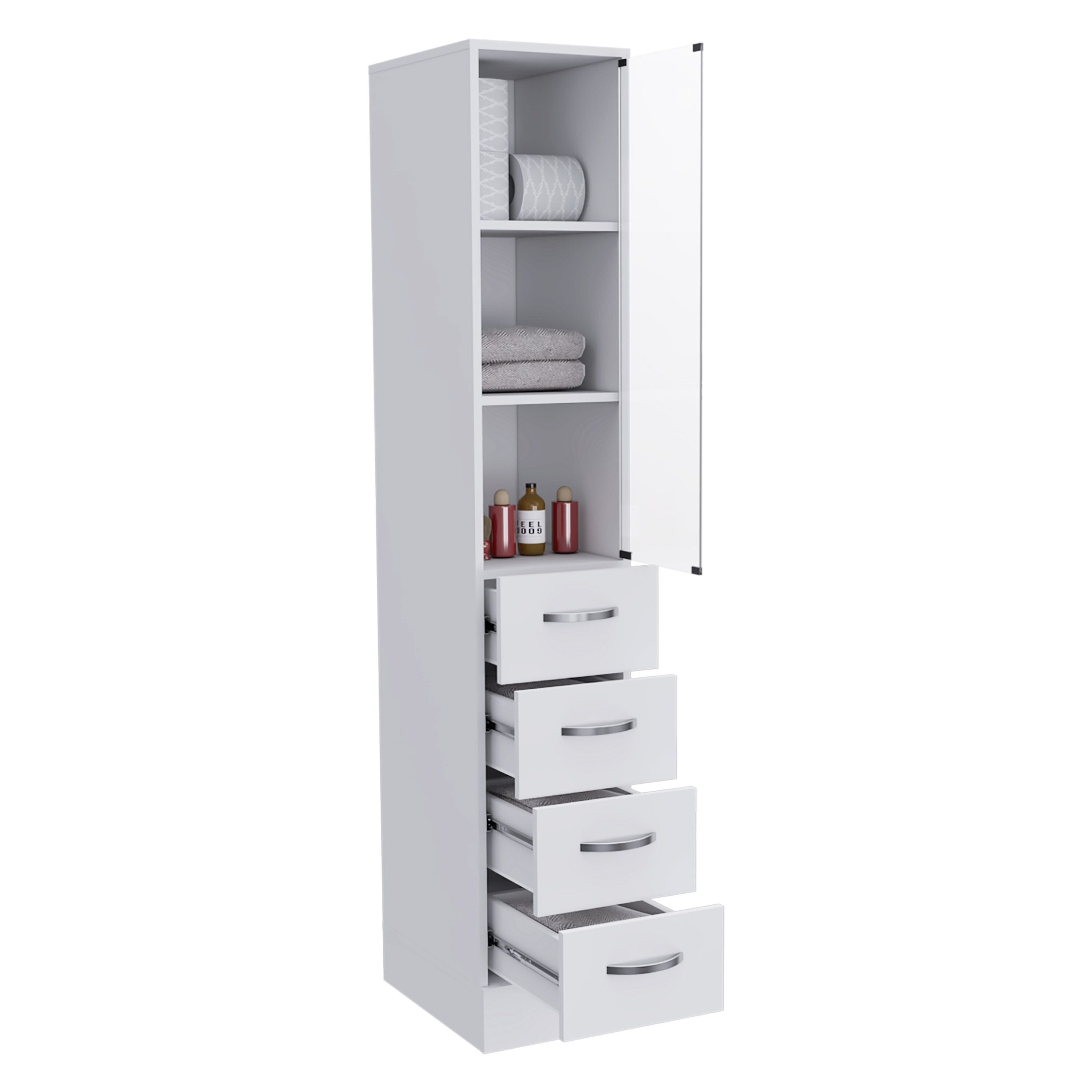 Tahanbath MT2-02HRWHZ2 Linen-Cabinets - View #6