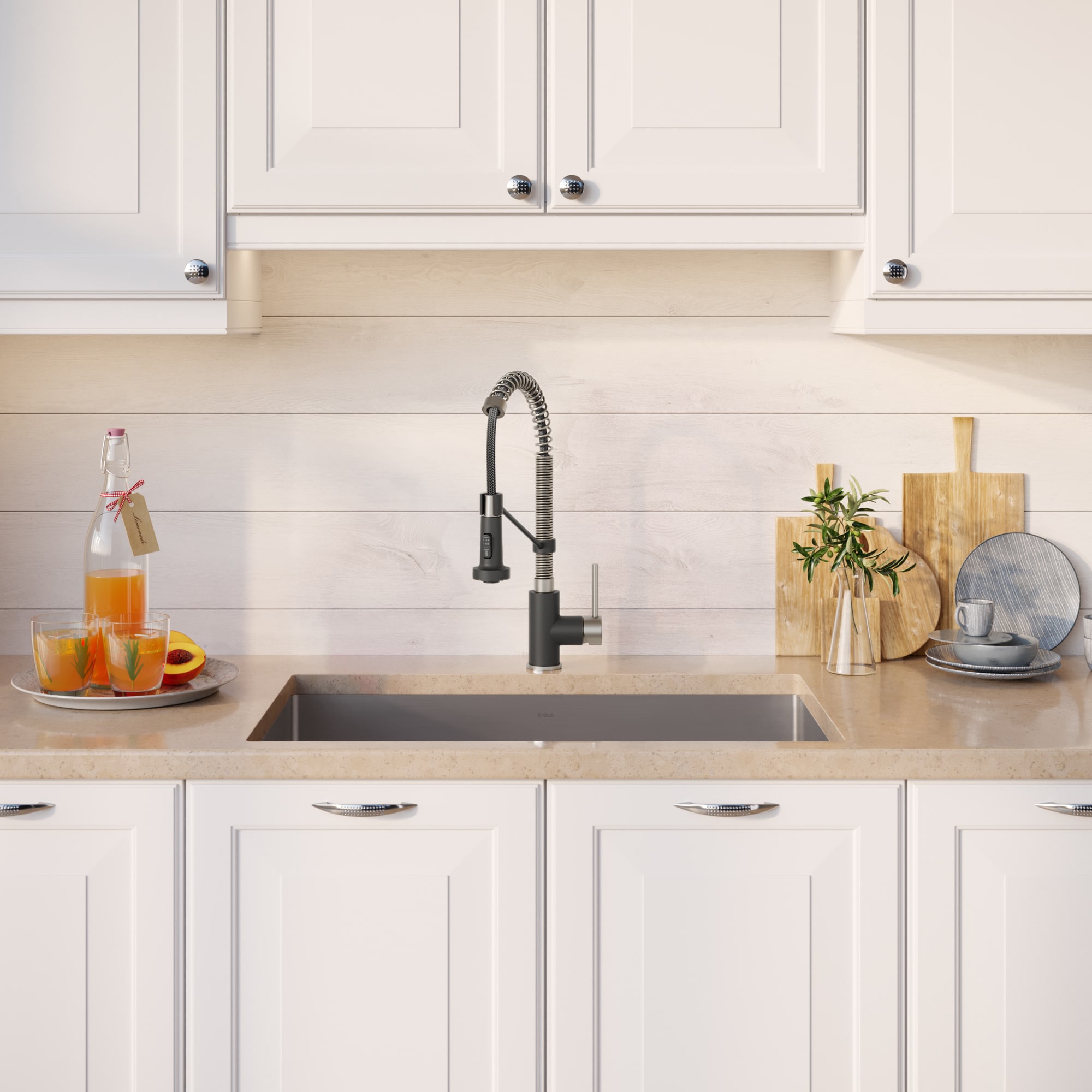 Kraus KHU100-30161053SSMB Kitchen-Sinks - View #5