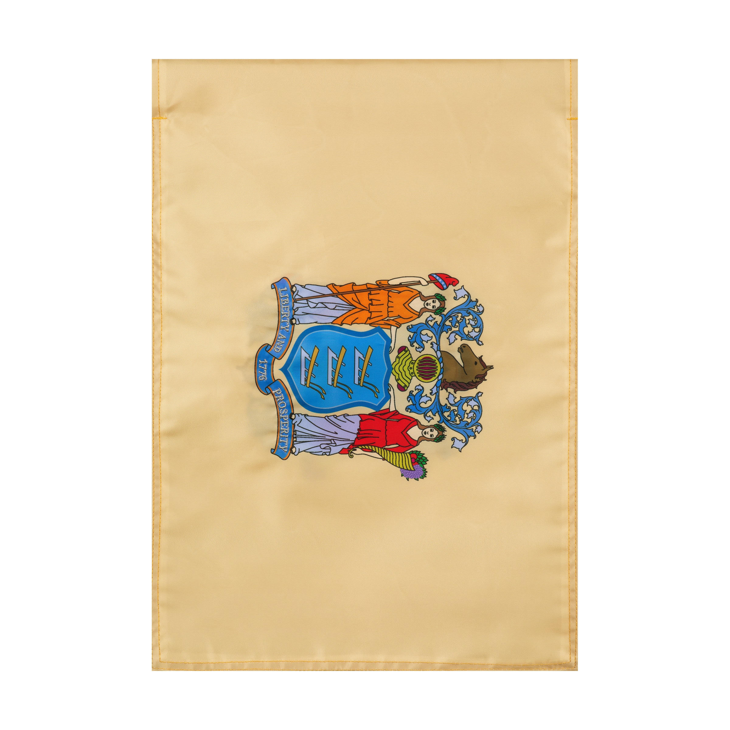 Style Selections ZLW1510428 2 W x 4 H New Jersey State House flag
