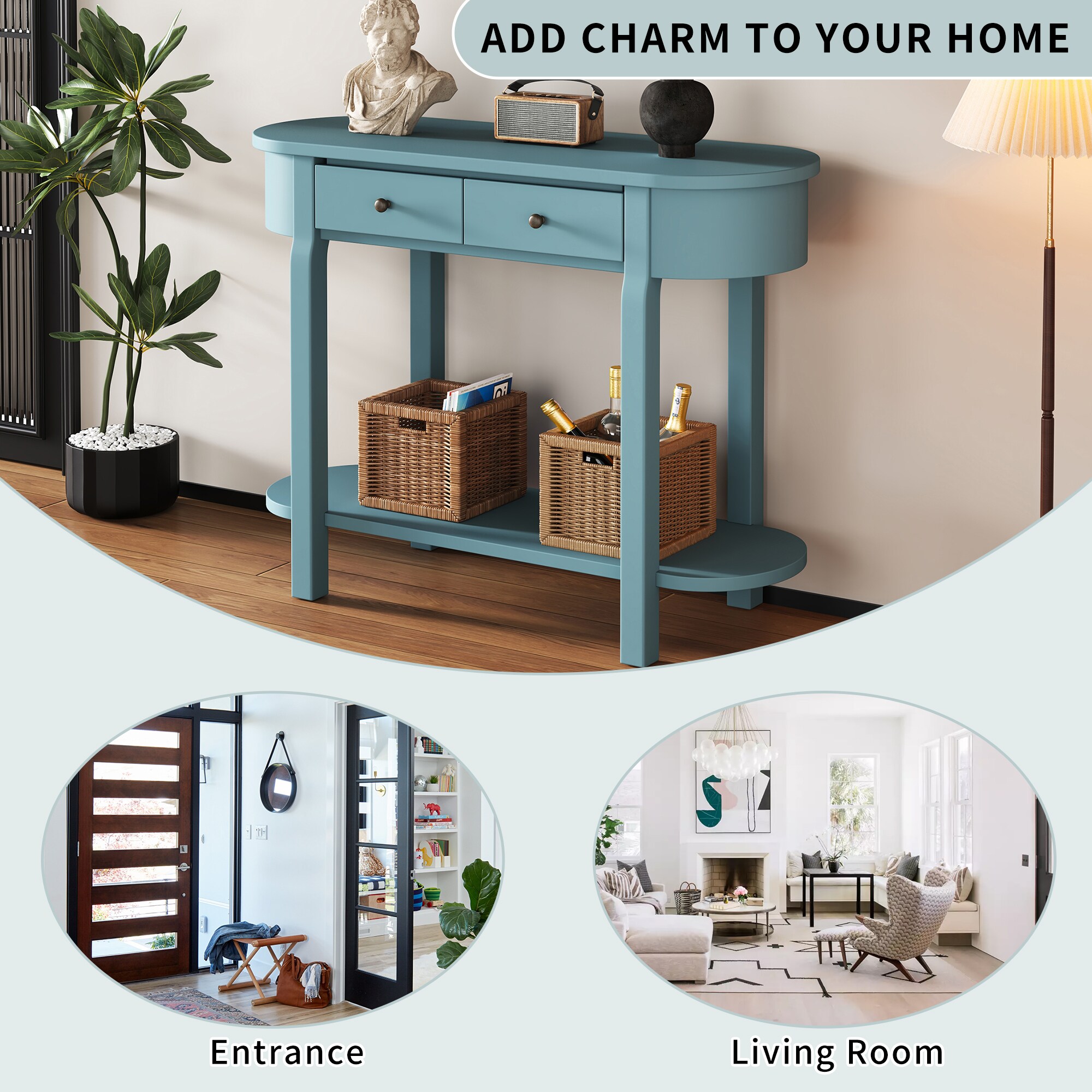 ModernLuxe N715P230796C Console-Sofa-Tables - View #7