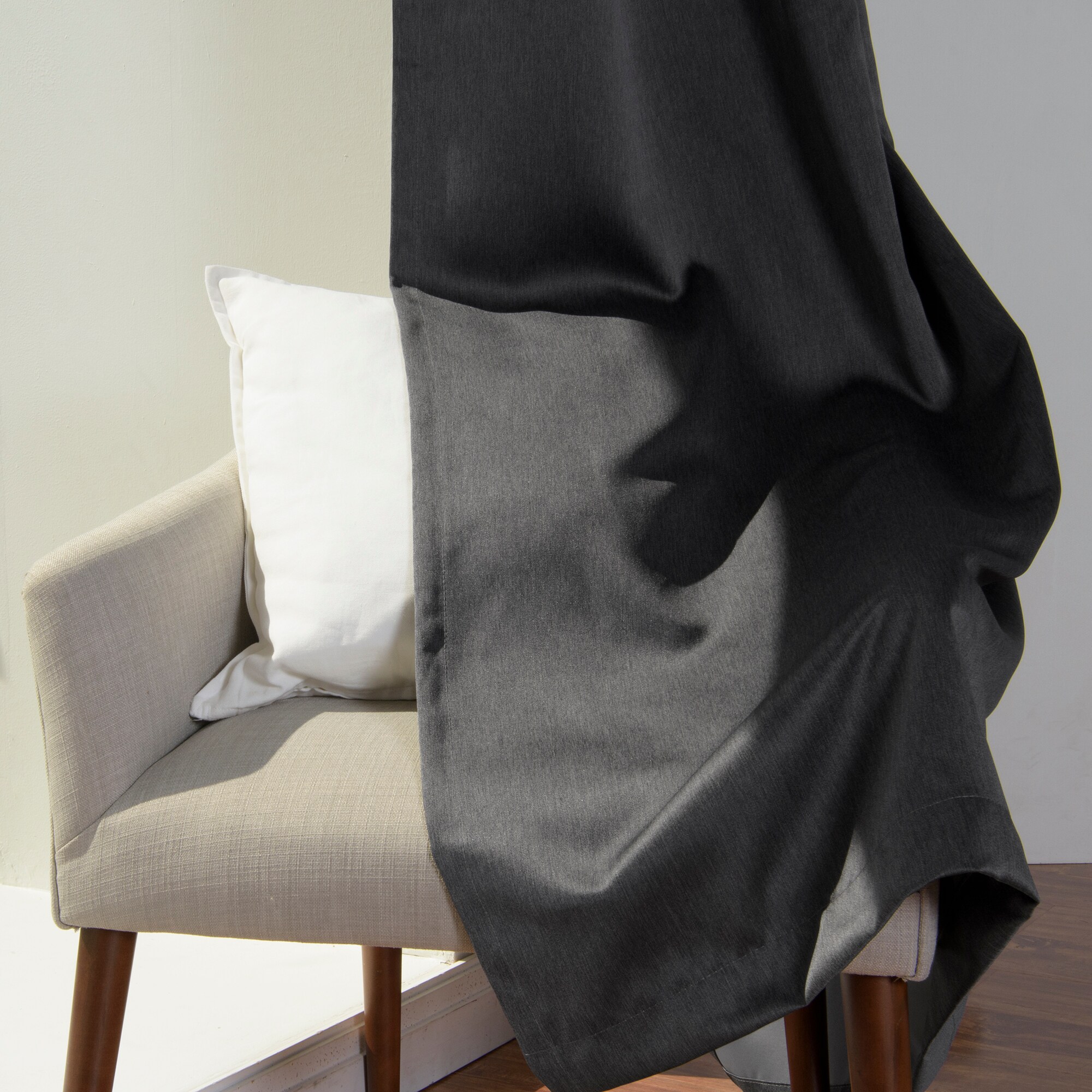 Best Home Fashion JC-03-GS-HEATH-84-DG curtains - View #3