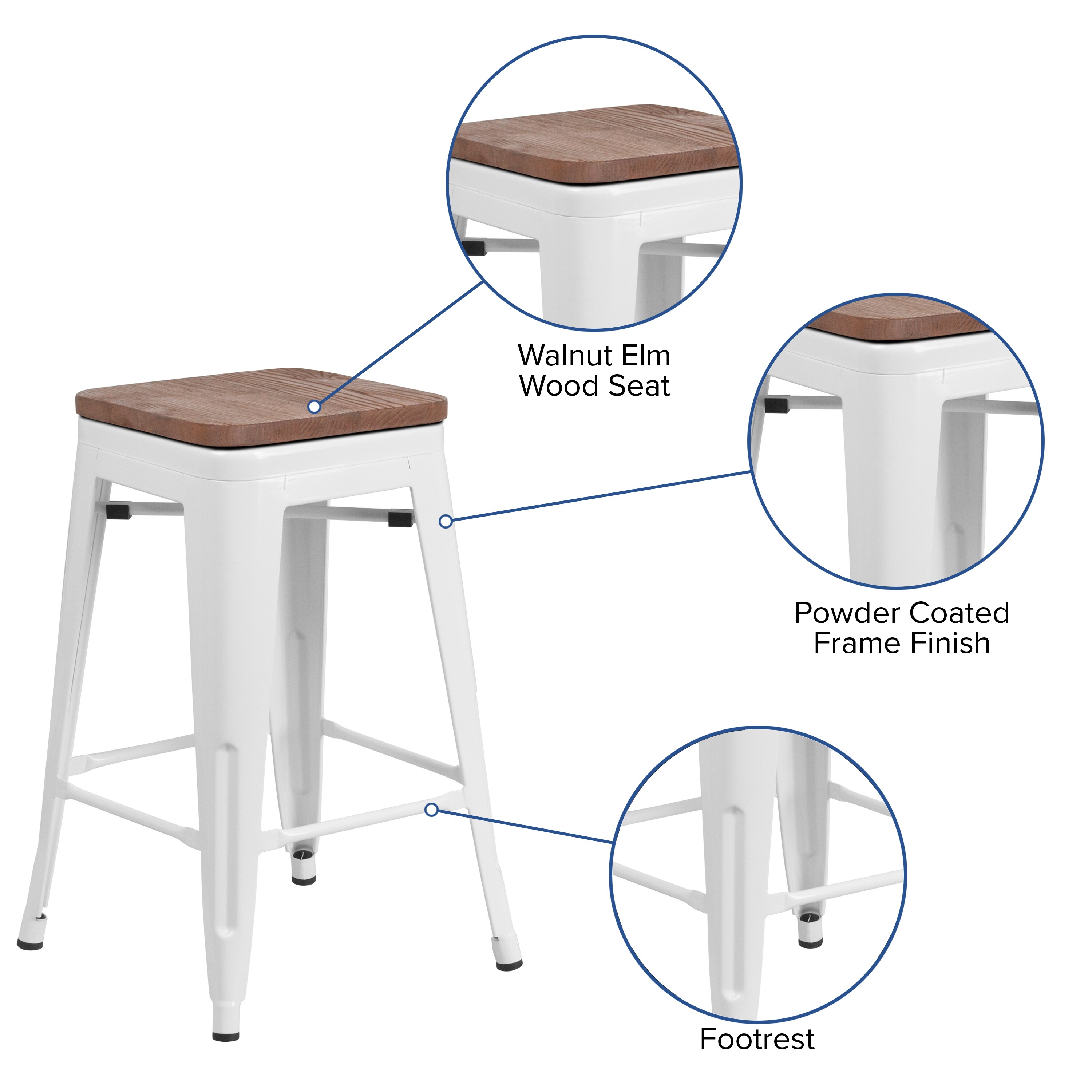 Flash Furniture 889142874249 stools - View #2