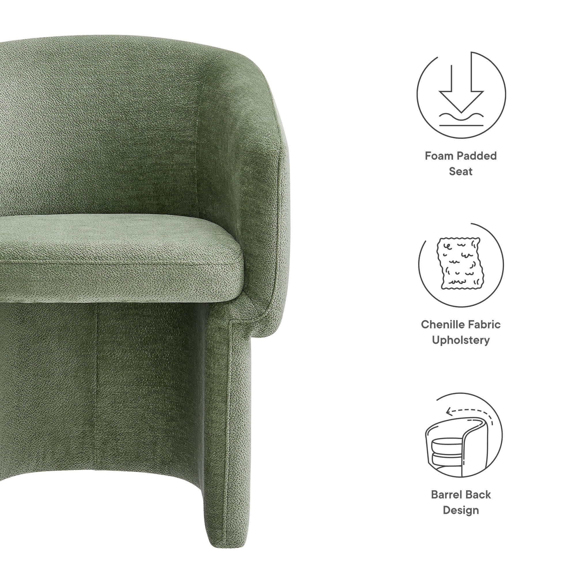 Modway EEI-6951-SGE Dining-Chairs - View #2
