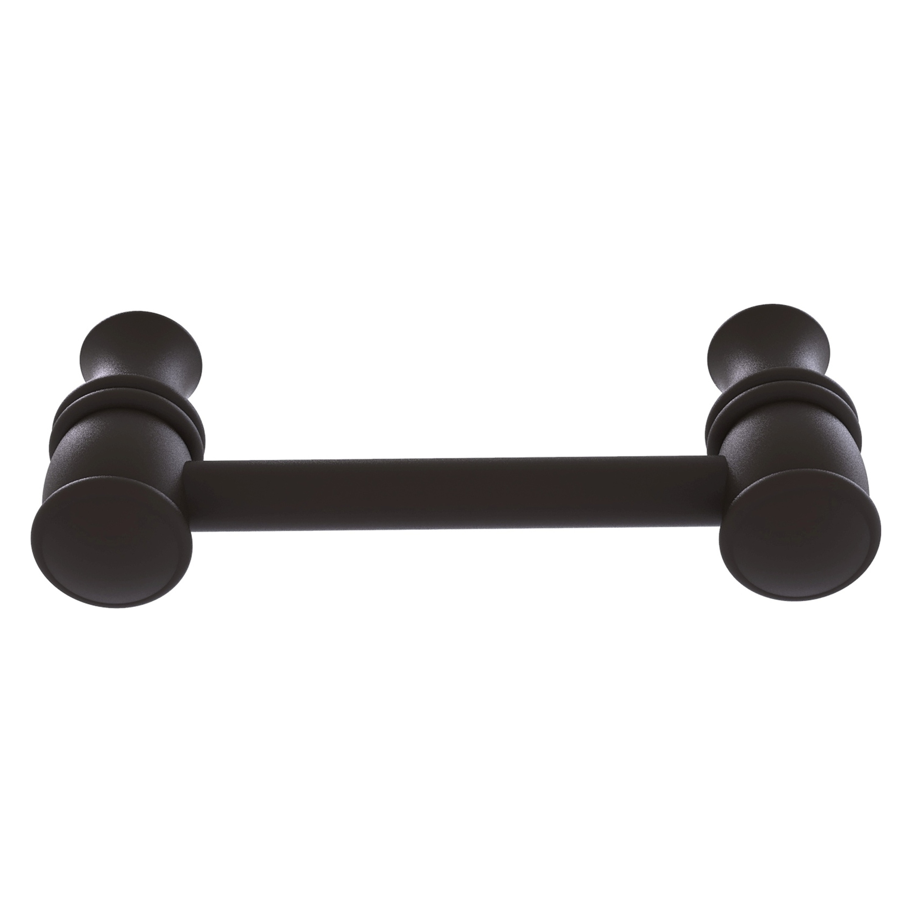 Allied Brass CL-30-3-ORB Carolina 3-in , 76mm Center to Center Oil Rubbed Bronze Dual Mount Cylindrical Bar For Use on Appliances Drawer Pulls