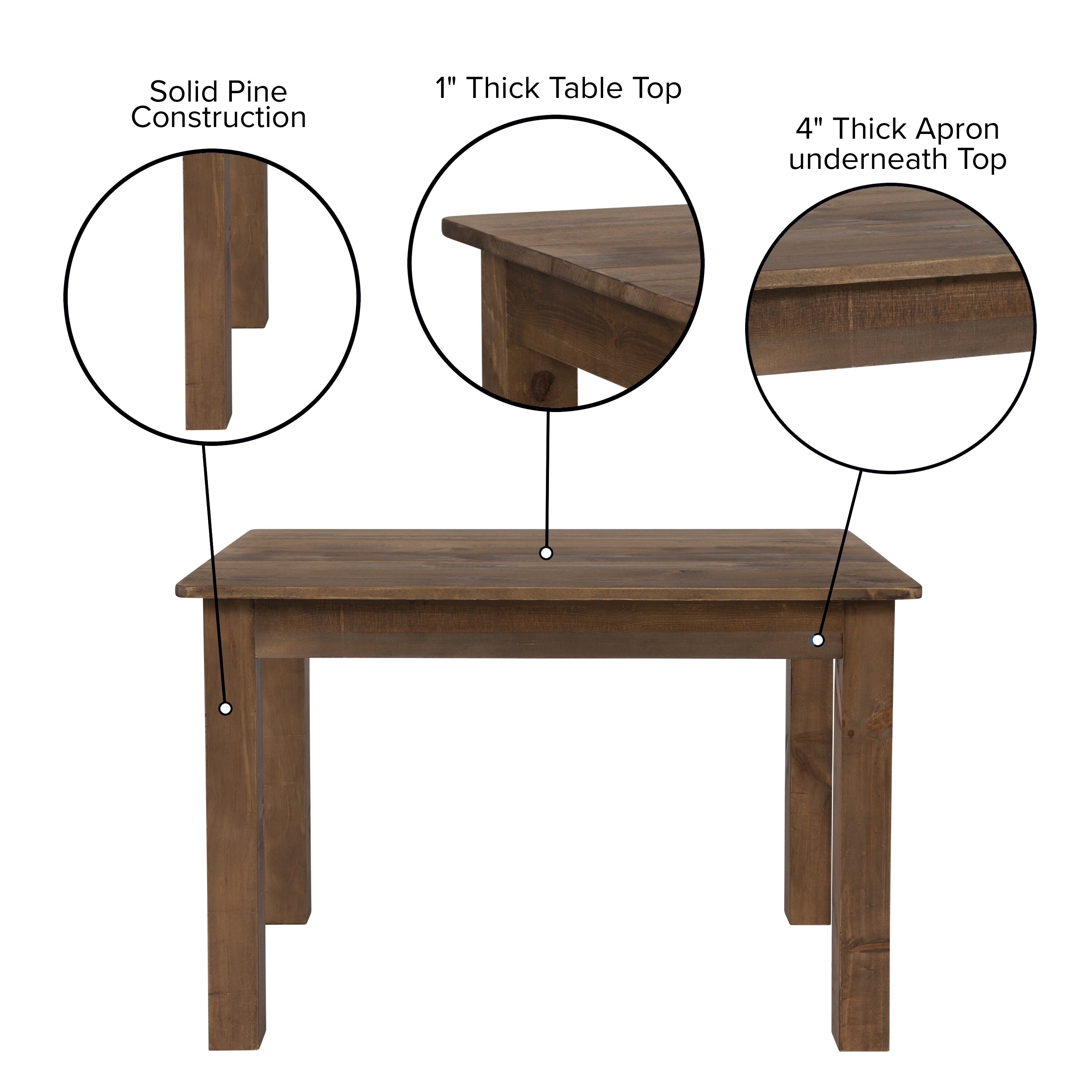 Merrick Lane 889142963158 Dining-Tables - View #4