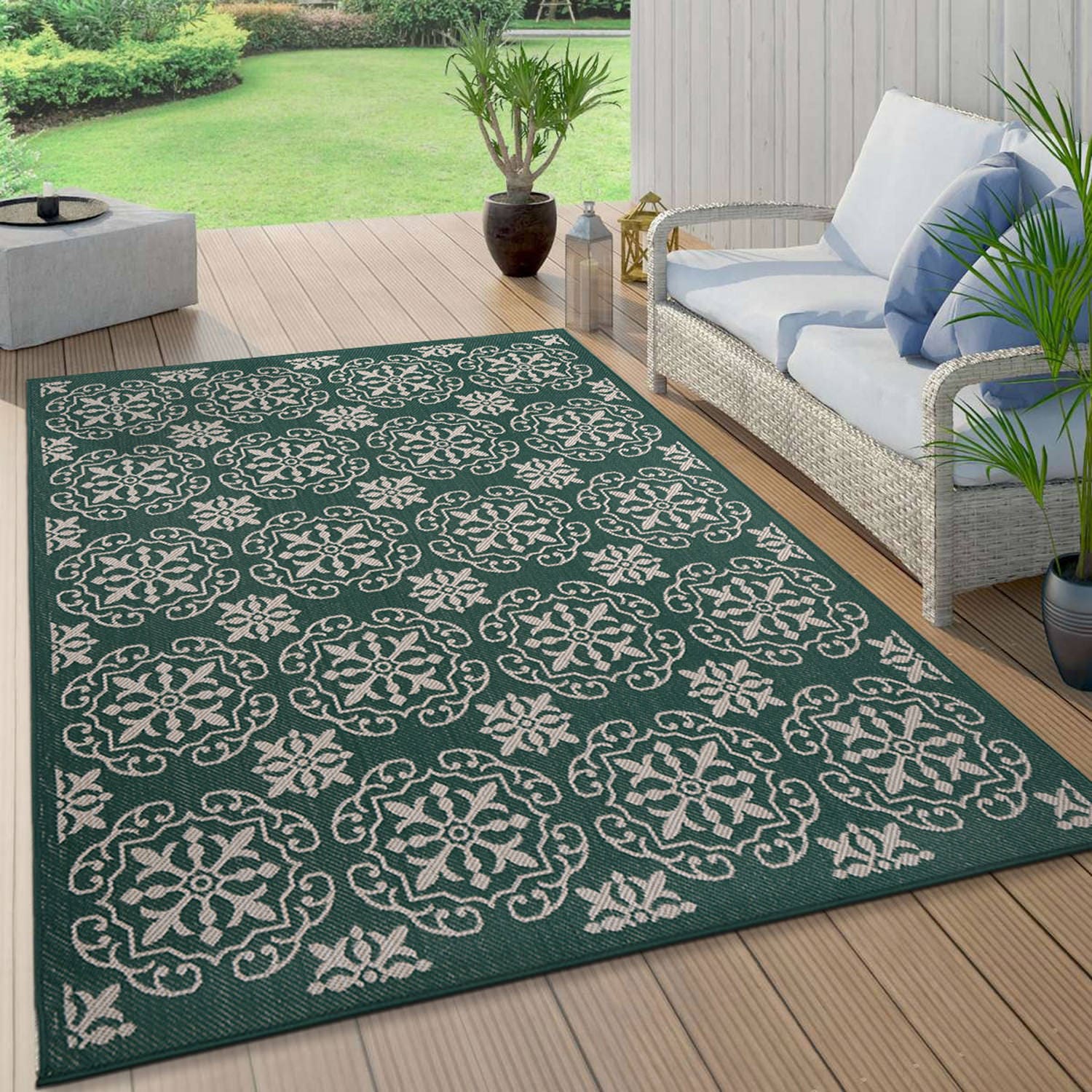 World Rug Gallery 119GREEN8X10 rugs - View #2