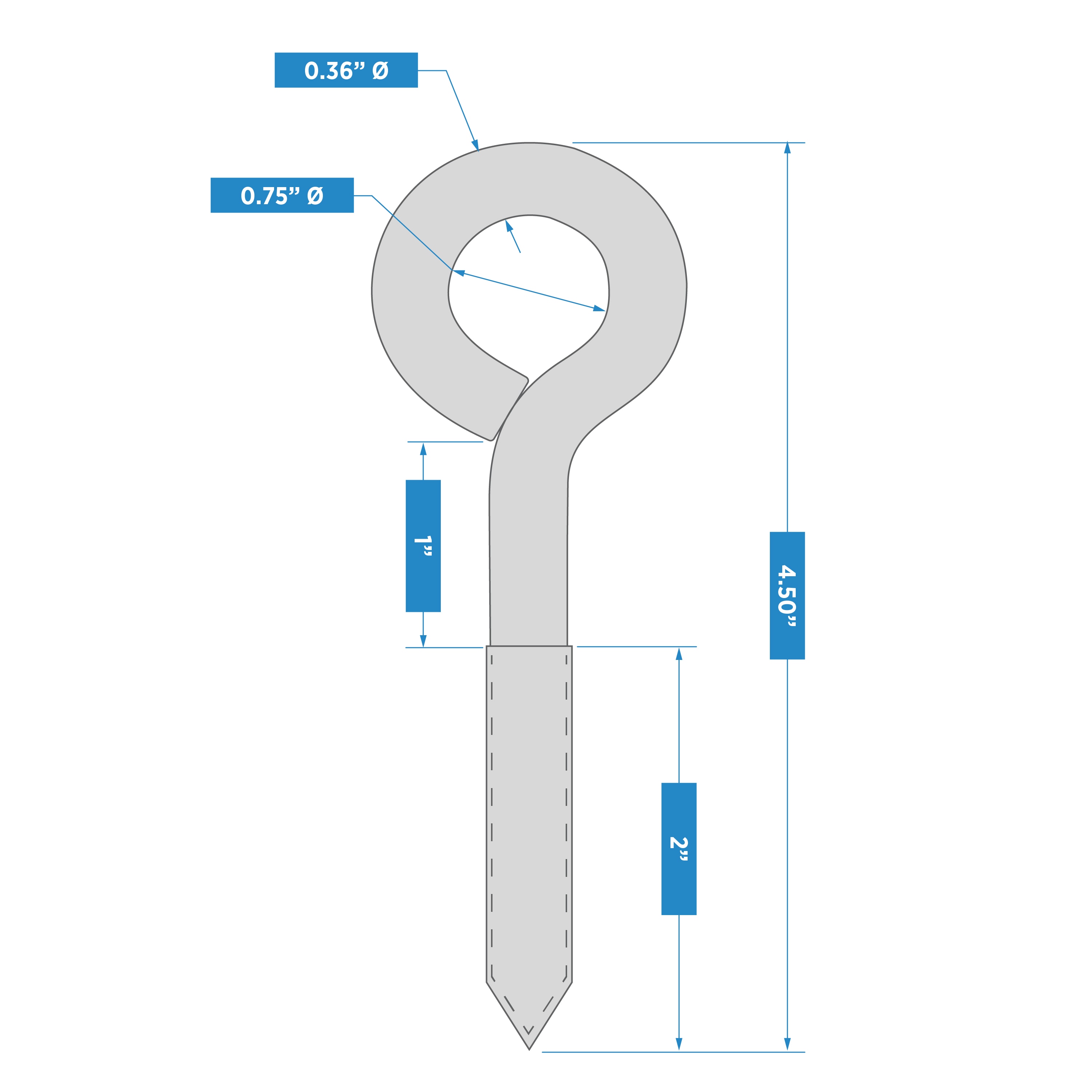 National Hardware N220-806 Lag-Screws - View #4