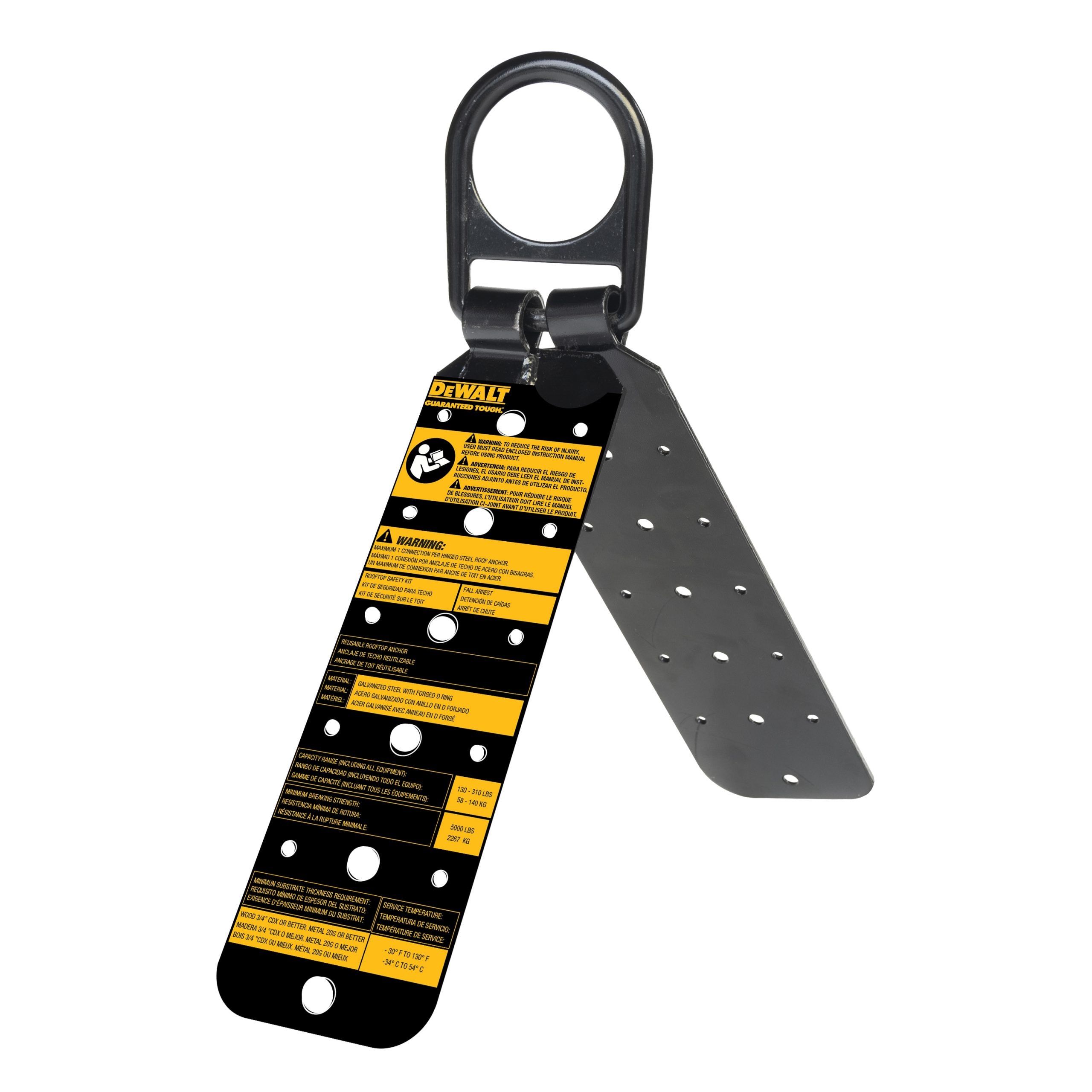 DEWALT DXFP842001 Dewalt Reusable Rooftop Anchor