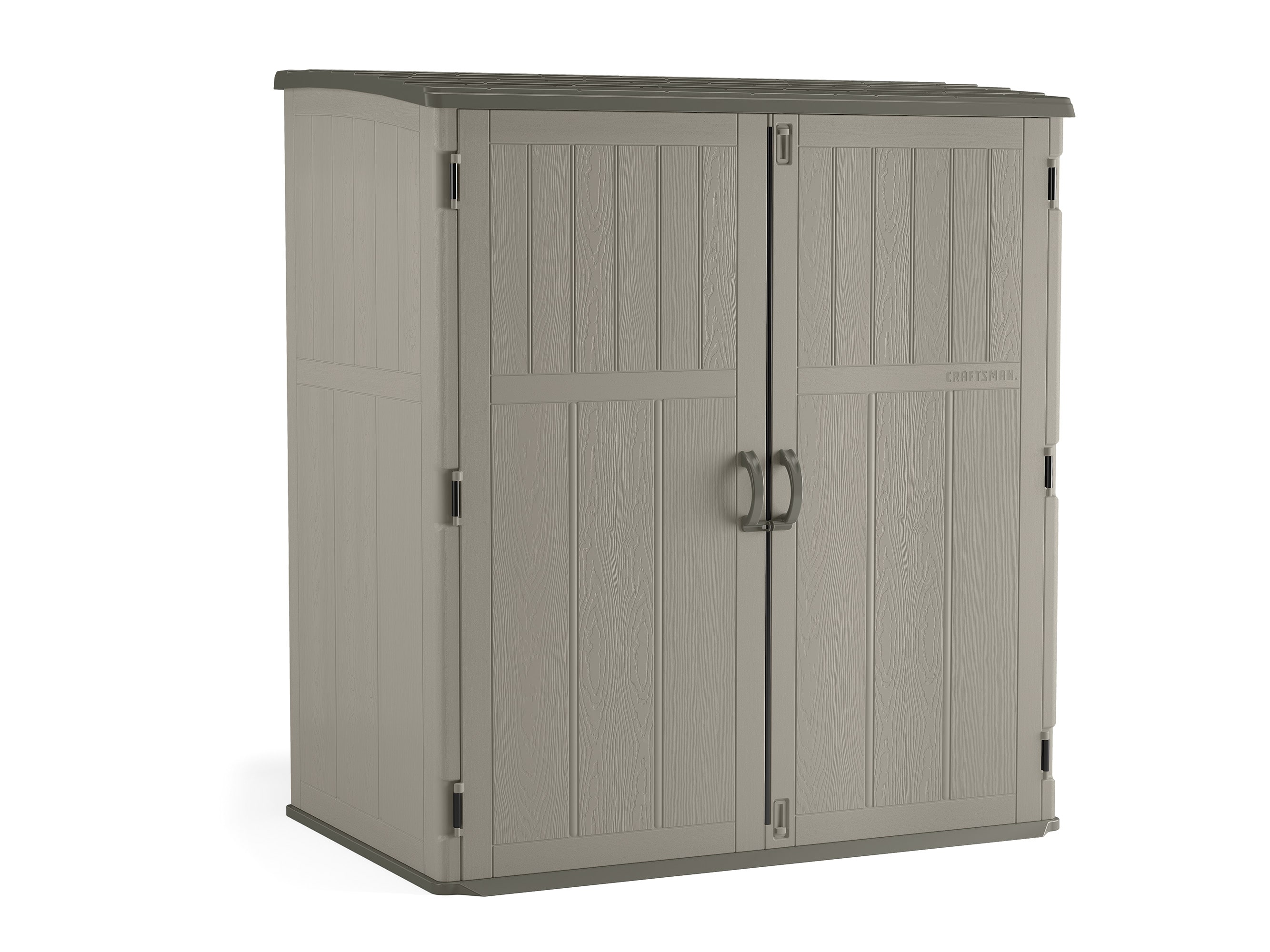 CRAFTSMAN 4-ft x 6-ft Resin Storage Shed (Floor Included) in the