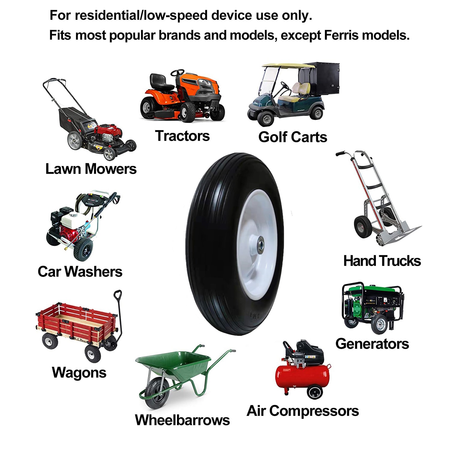 Ogracwheel FFS-101 Wheelbarrow-Yard-Cart - View #5