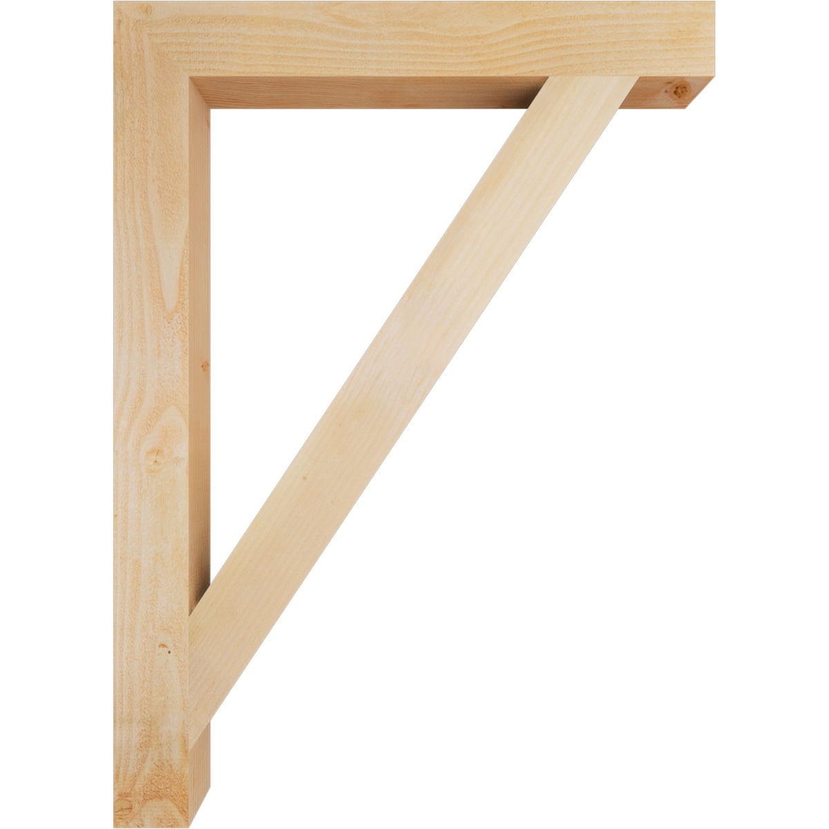 Ekena Millwork BKT04X32X44TRA05RDF Exterior-Brackets-Braces - View #3