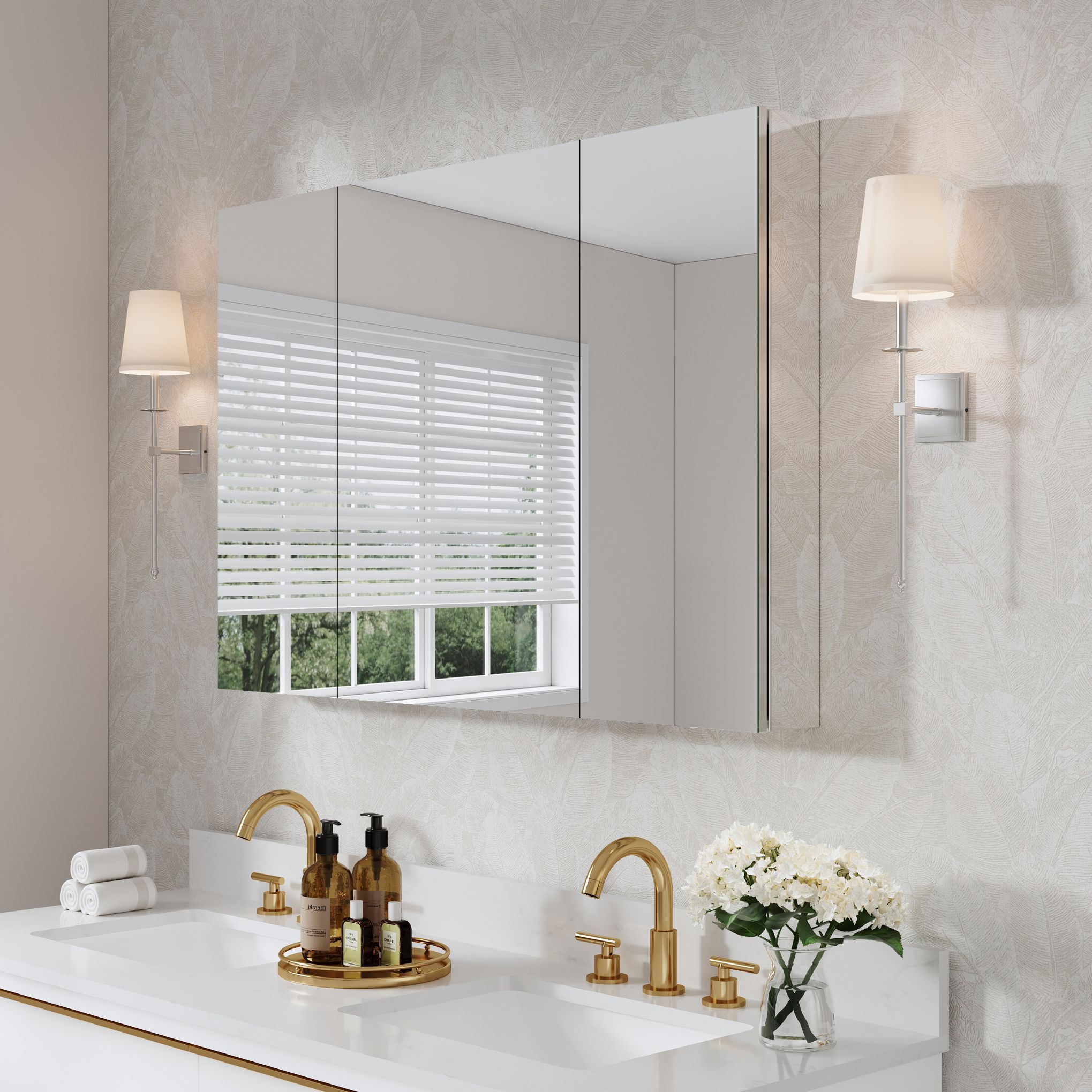 WELLFOR ROSA122012LRR Bathroom-Medicine-Cabinets - View #10