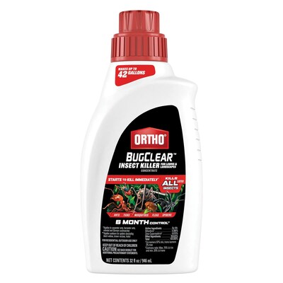 ORTHO BugClear Insect Killer Concentrate for Lawns Landscapes - Effective Pest Control for Outdoors 32 oz.