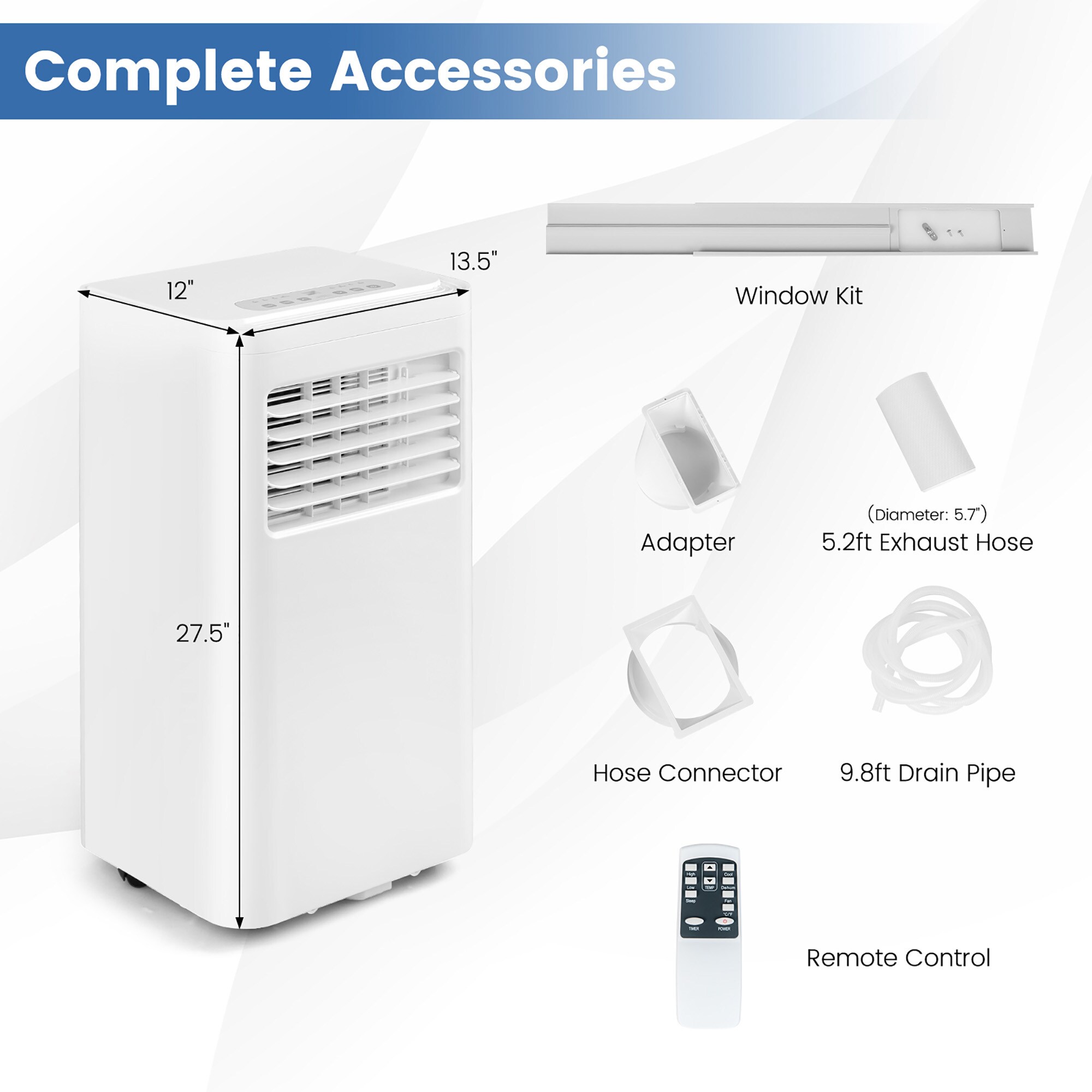 Costway LWS00211 Portable-Air-Conditioners - View #2