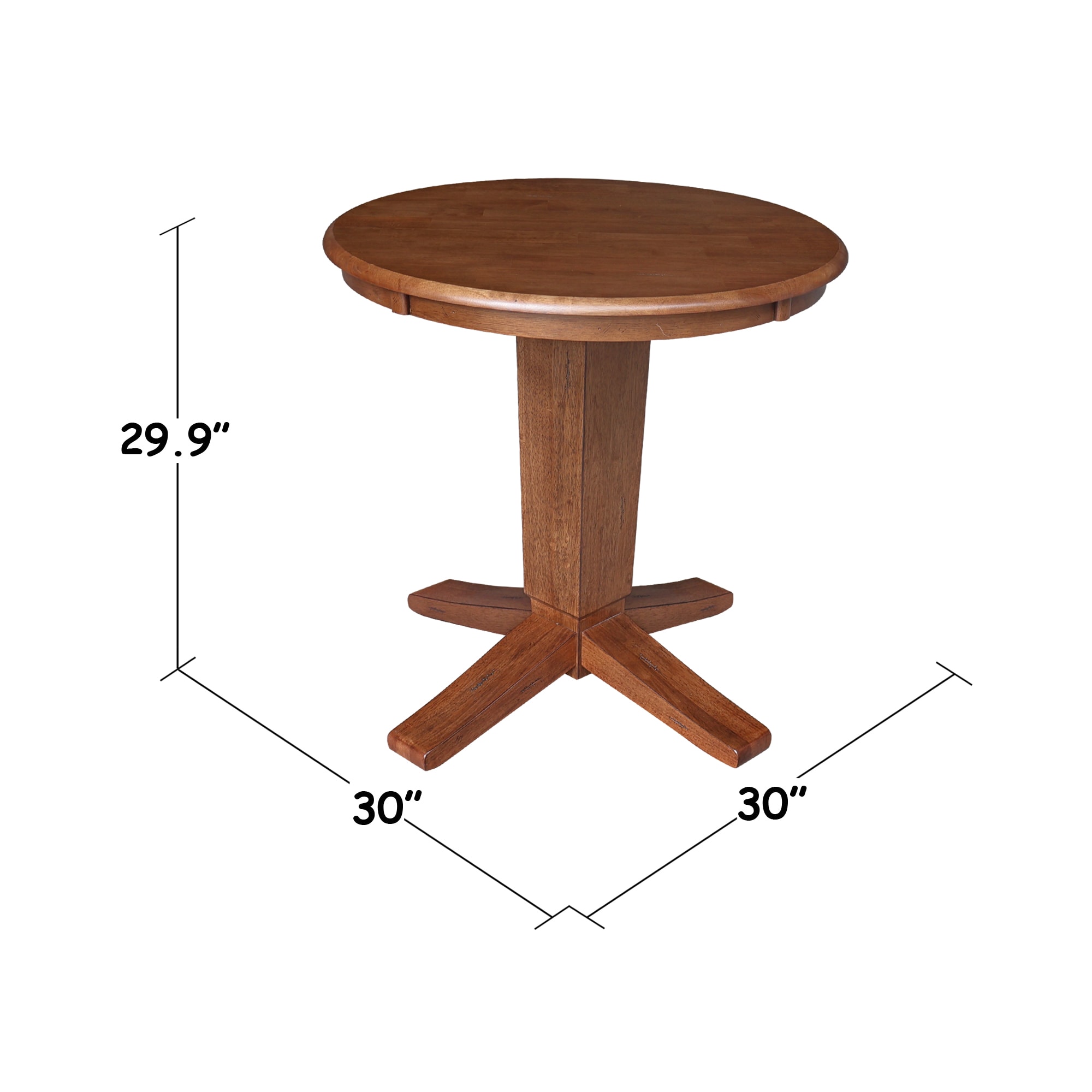 International Concepts K42-30RT-23B Dining-Tables - View #4