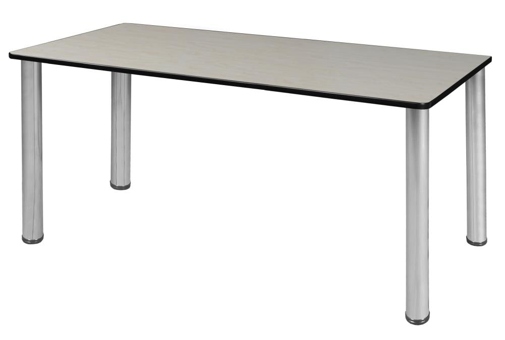 Regency MT602418PLBPCM Kee Off-white 4-Person Training Table (60-in W x 29-in H)