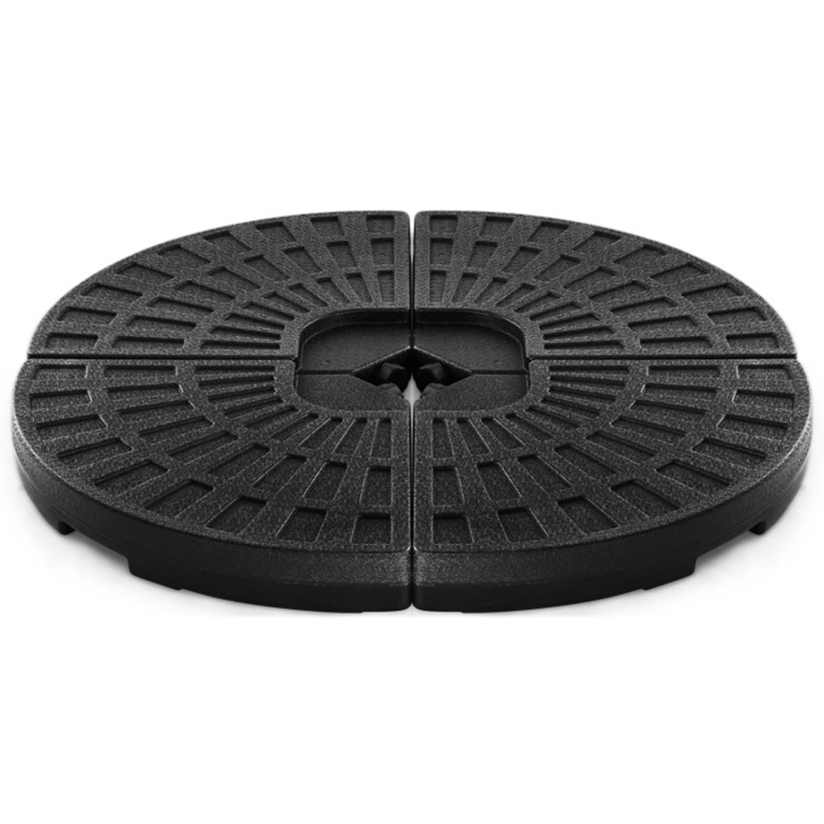 Forclover HYFC-4PB877 Patio Umbrella Base Black Patio Umbrella Base