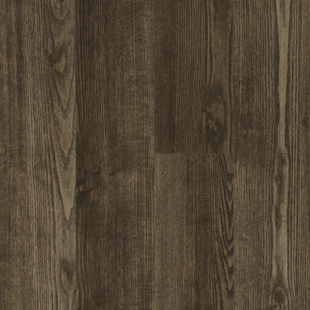 Shaw LX92907008 Westwork Bradford Brown Wood look 12.0-Mils x 6-in W x 48-in L Waterproof and Water Resistant Glue down Luxury Vinyl Plank Flooring ( 41.72-Sq. Feet Carton )