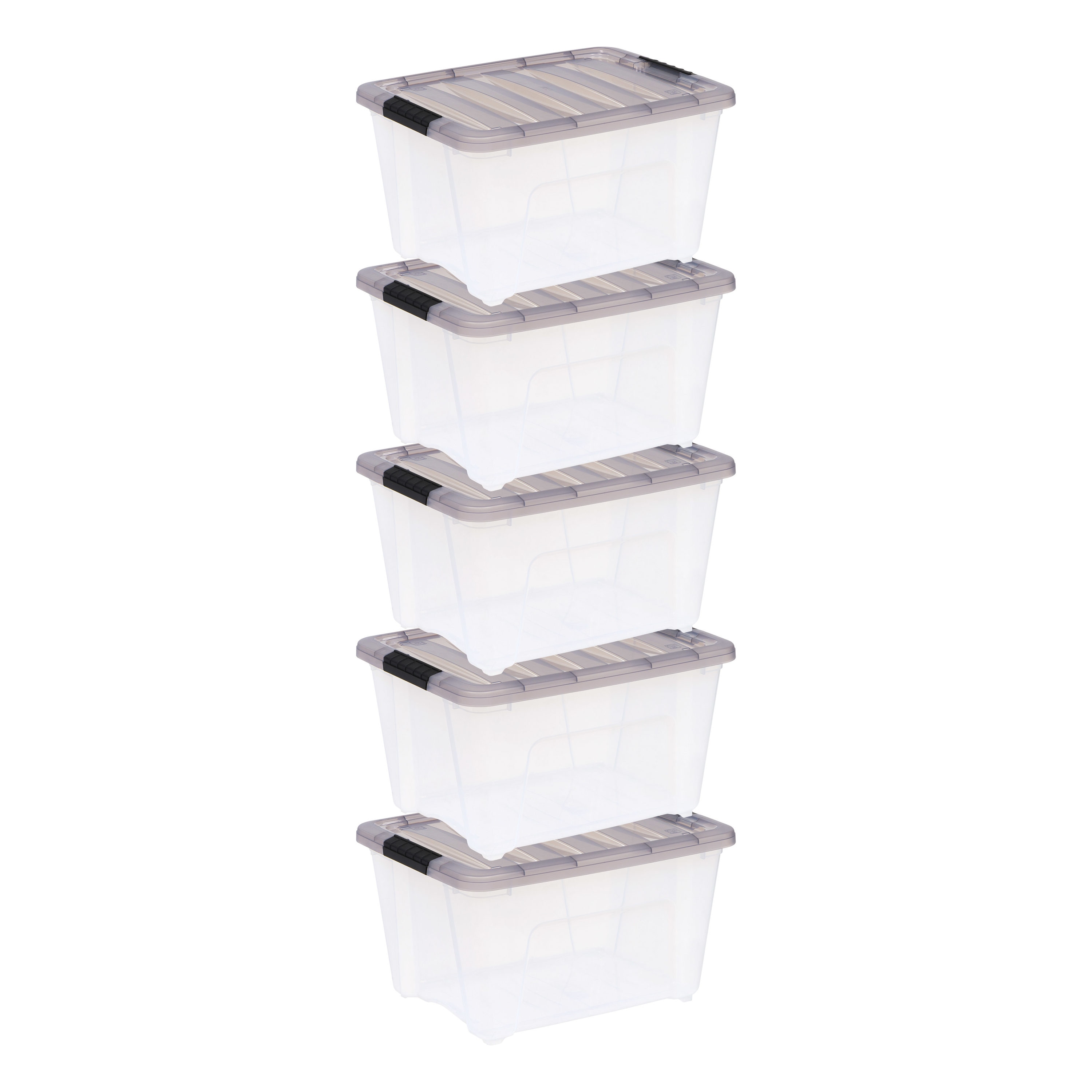 LTG On-The-Go DOUBLE STACK Storage Containers - Pack of 5 – Loaded