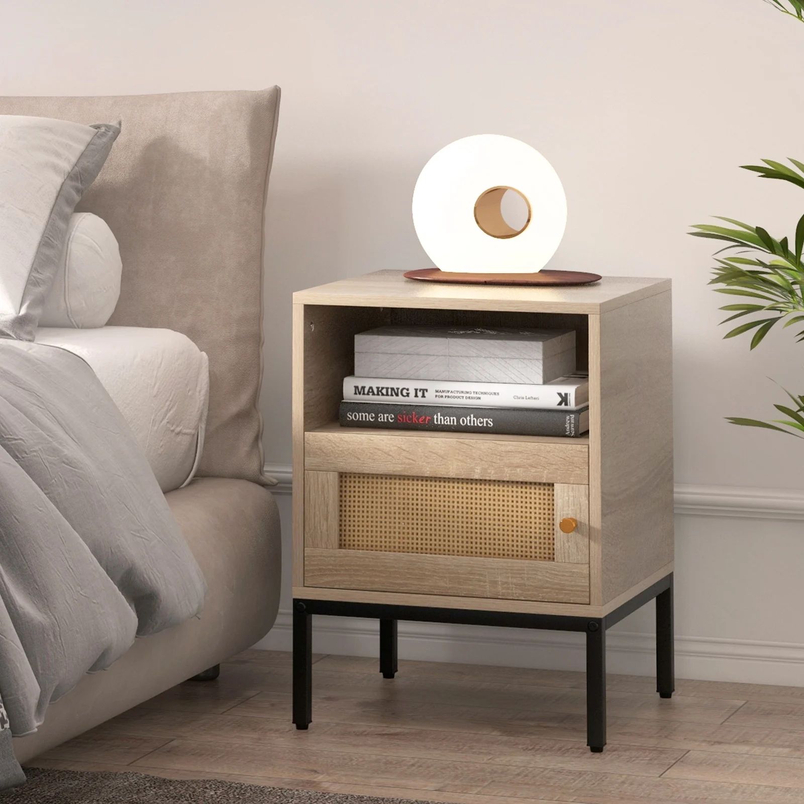 WELLFOR HW-HLY-66561BN nightstands - View #3