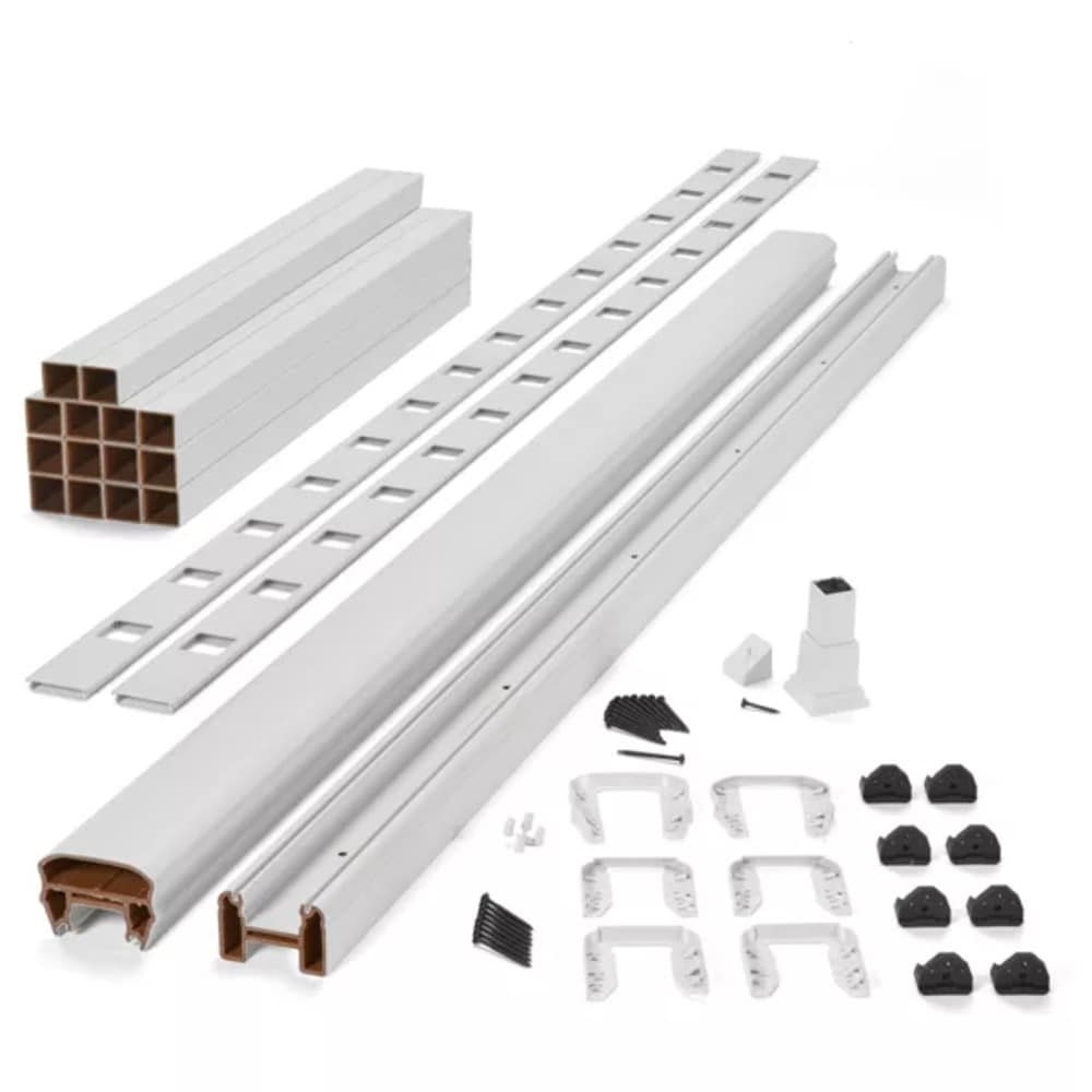 Trex WT0636HRKFS Transcend 6-ft x 36-in Classic White Composite Deck Rail Kit