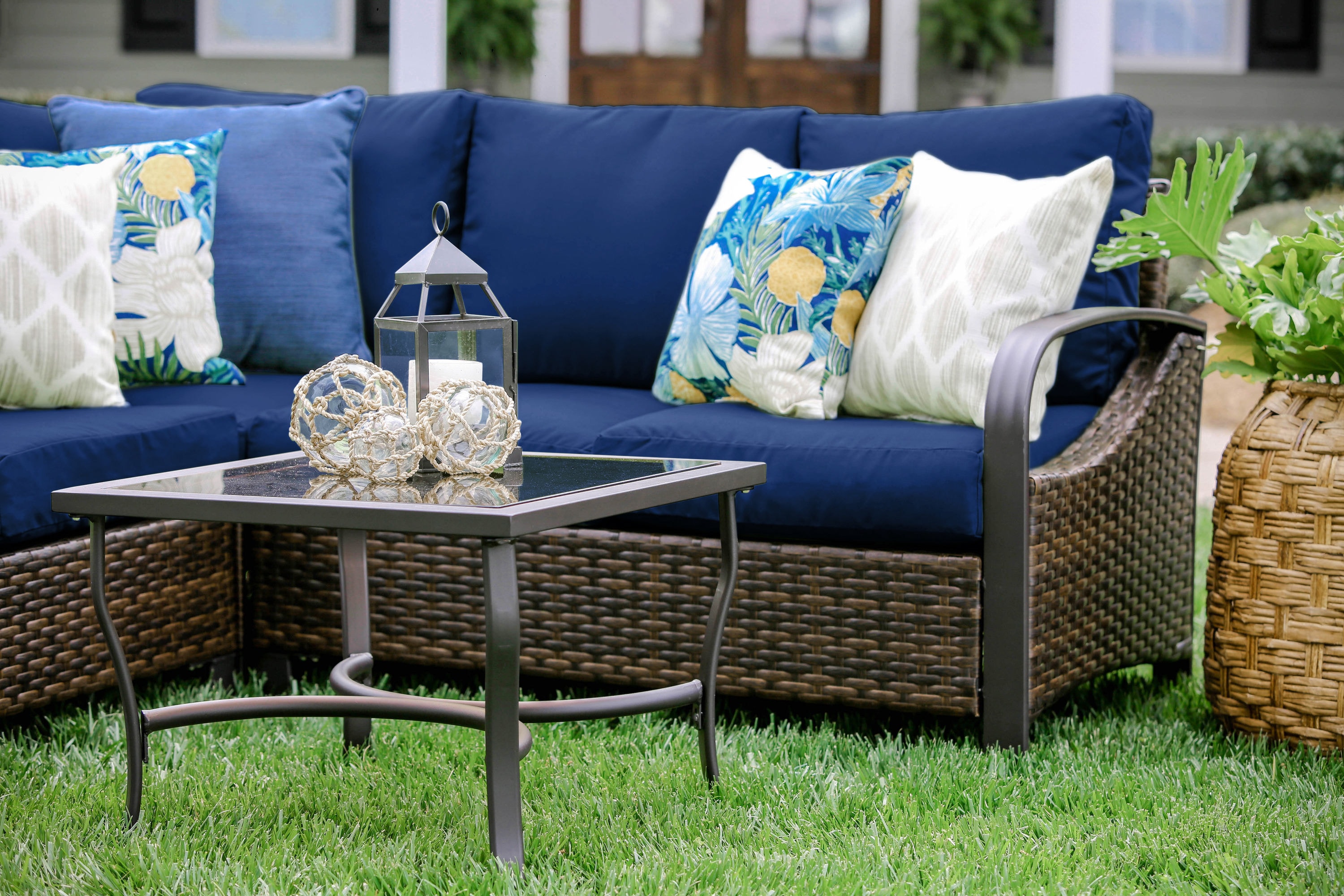 Leisure Made 490045-NVY Patio-Conversation-Sets - View #2