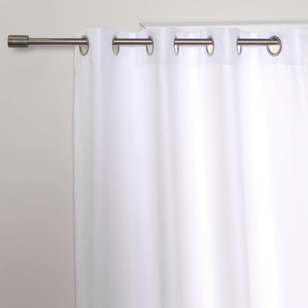 Best Home Fashion SIL-NOR-TRIB-84-BLUE curtains - View #2