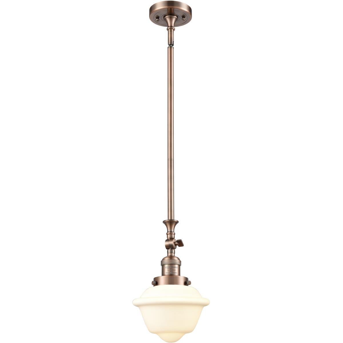 Innovations Lighting 1357699 206-AC-G531-LED Franklin Restoration Oxford Mini Pendant