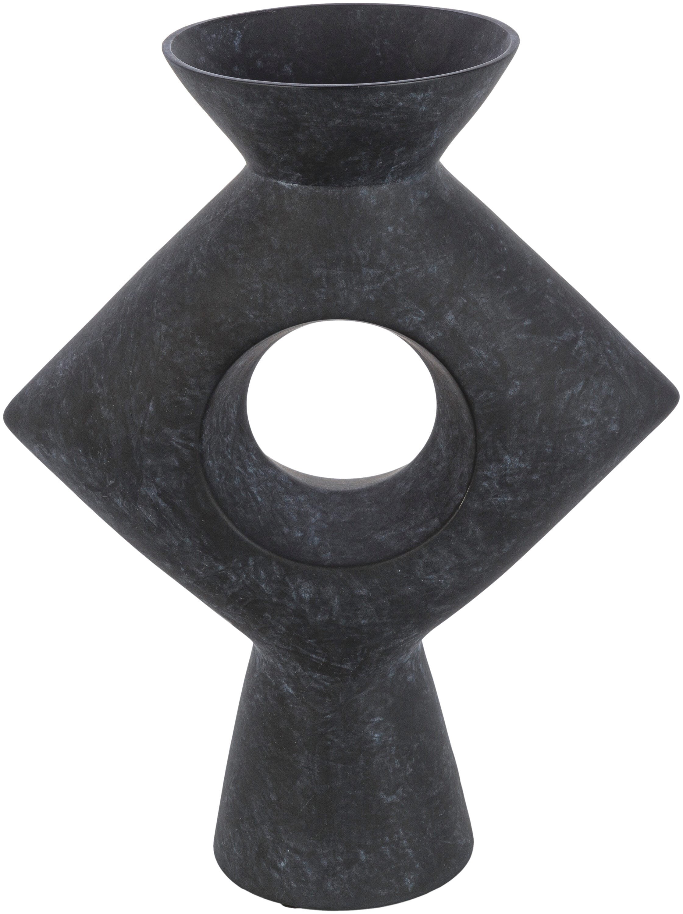 Surya YAG-008 Black Ceramic Modern Vase