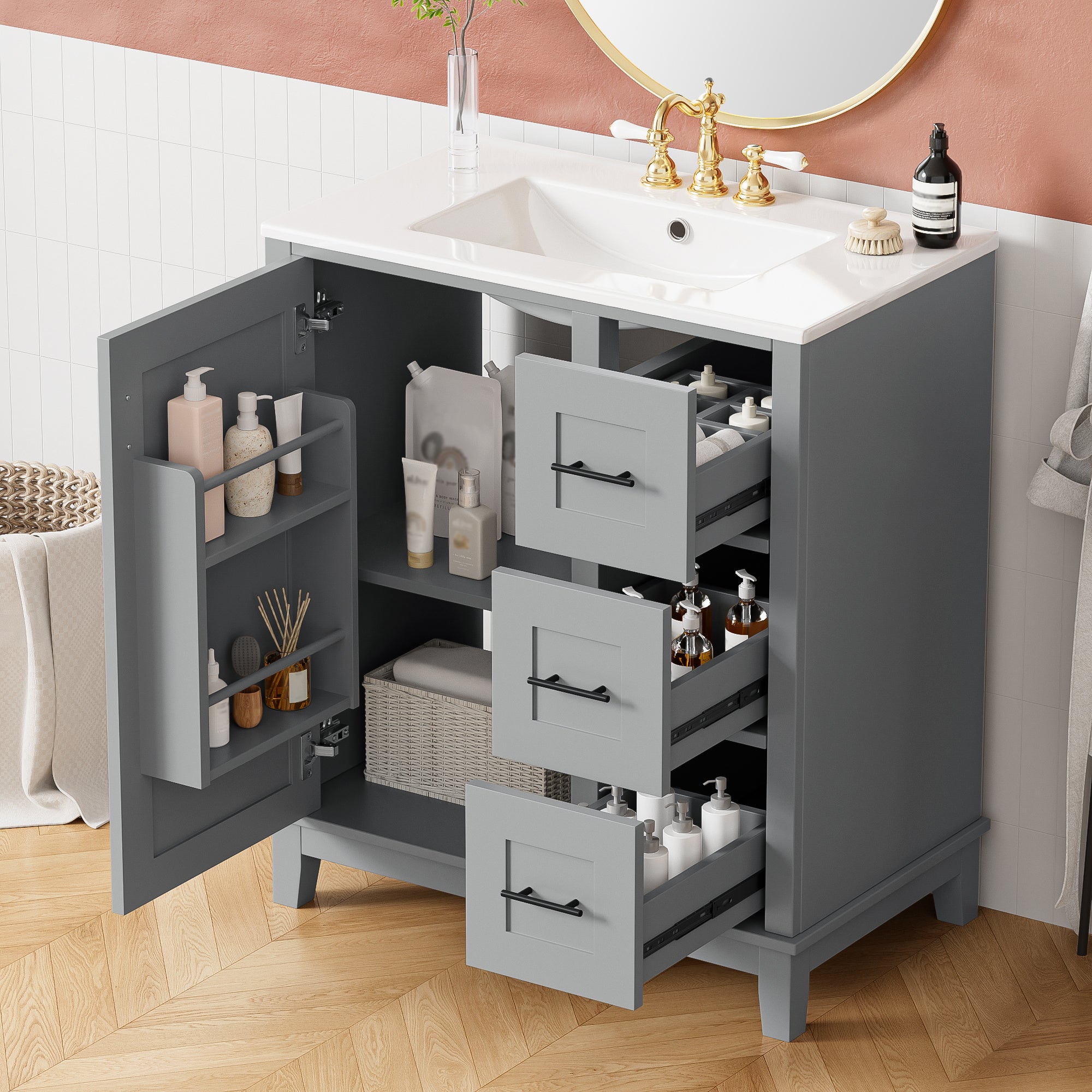 Boyel Living BL-VY-0689E Bath-Vanity-Combo - View #6