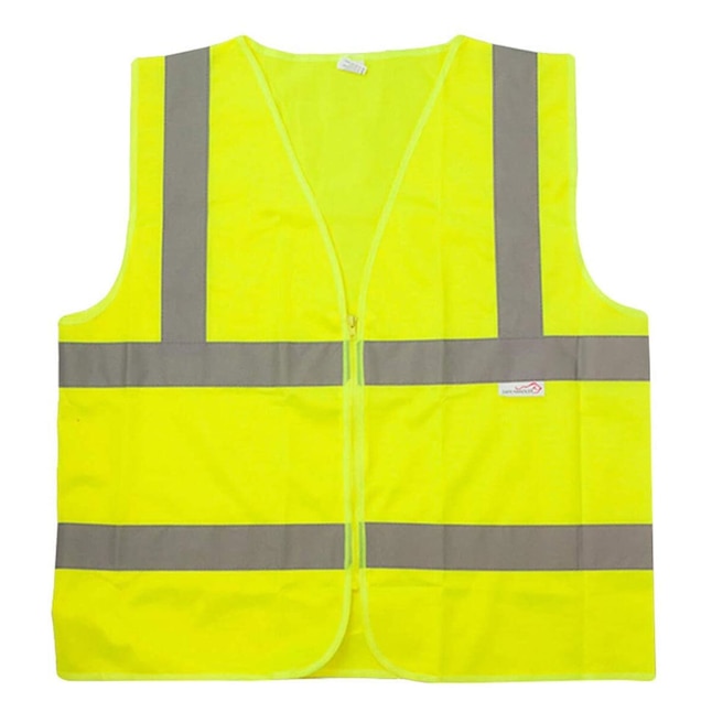 Safe Handler Large Yellow Polyester High Visibility Reflective Safety ...