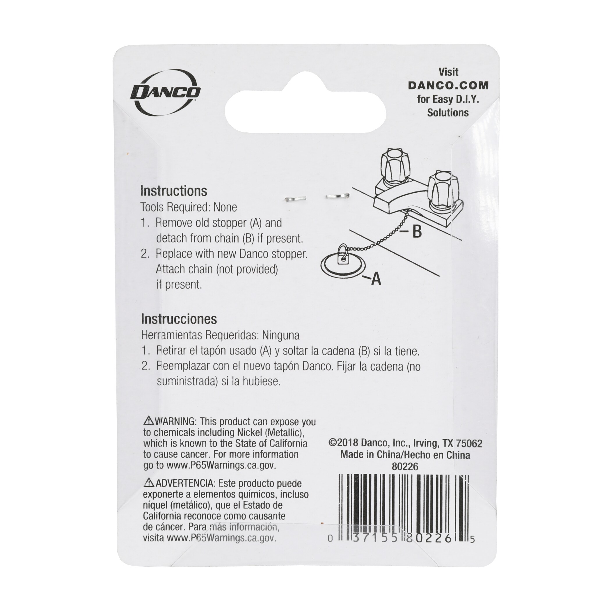 Danco 80226 Popup-Drains-Accessories - View #6