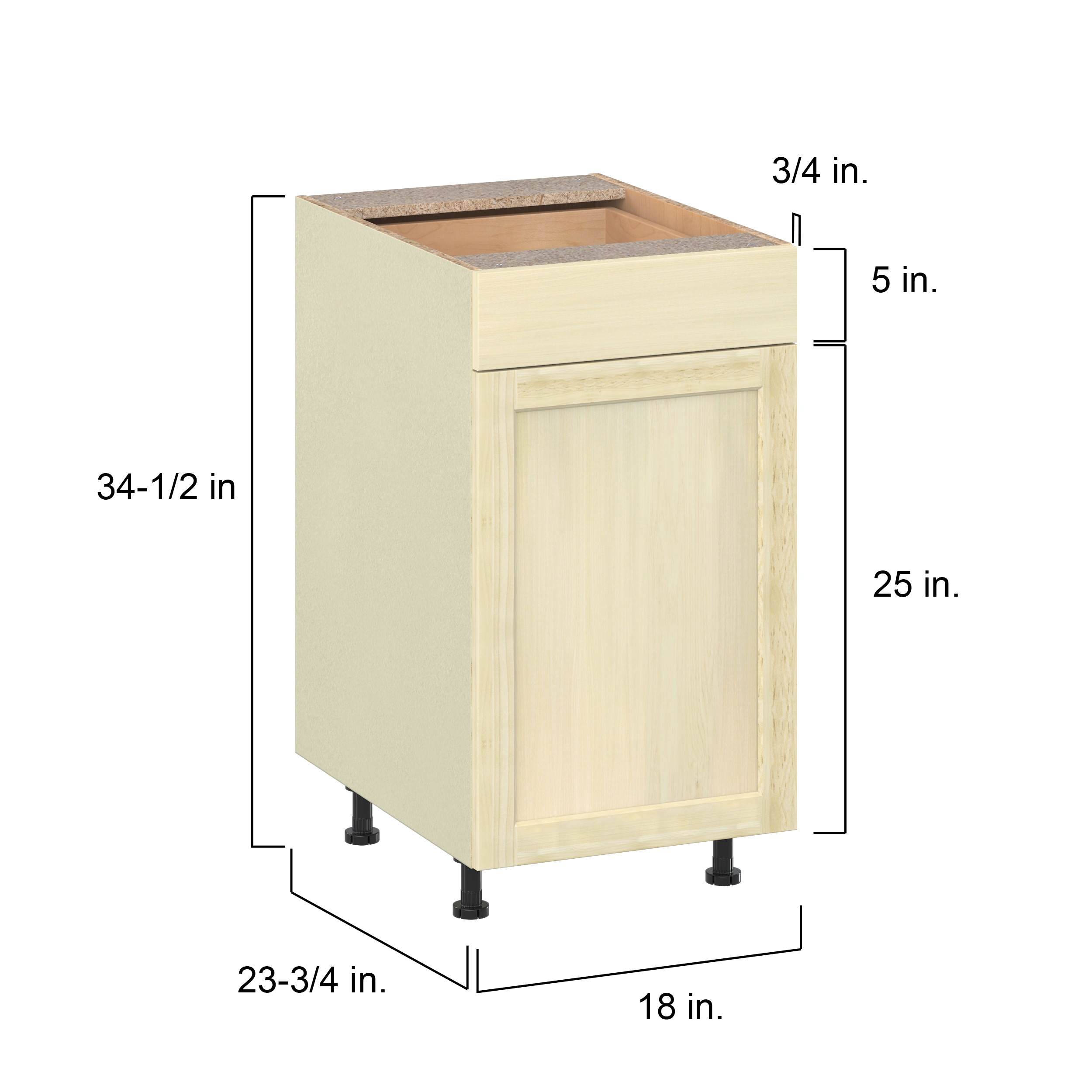 Project Source B18R Cabinets-Kitchen - View #15
