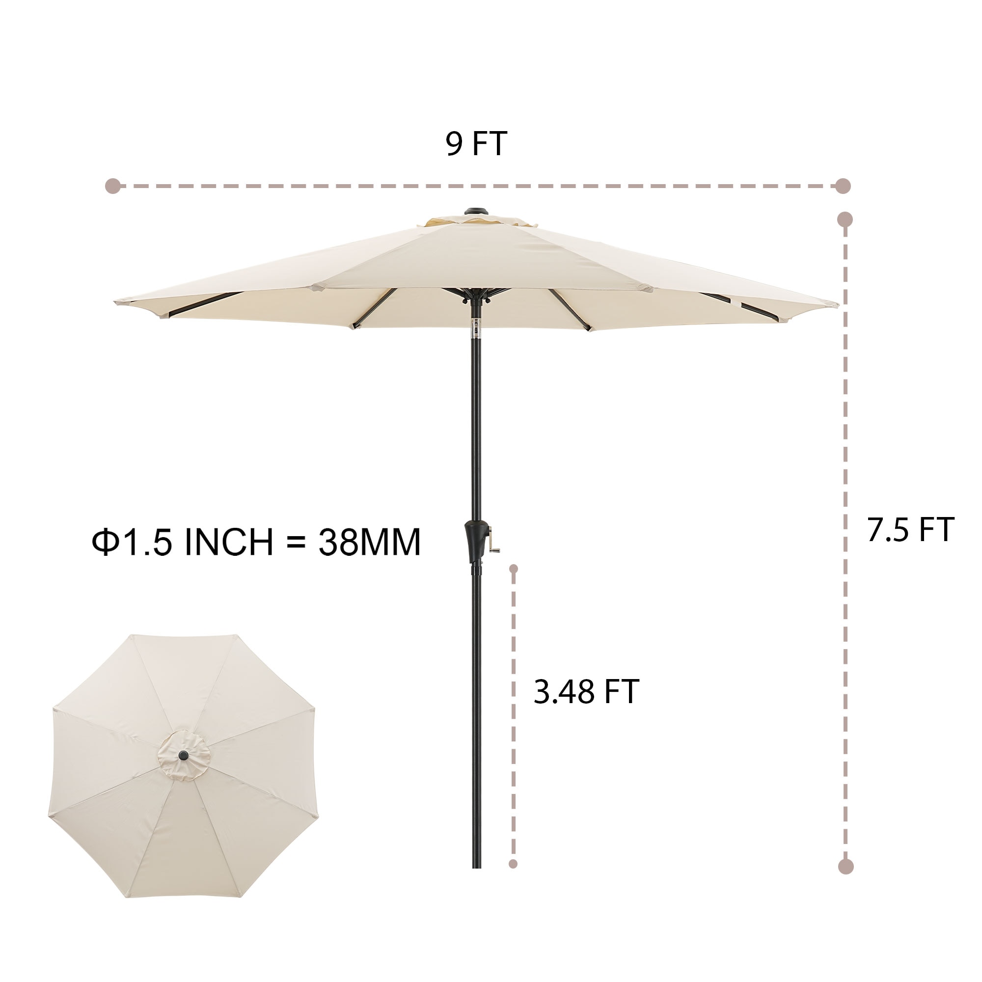 Damerin Z-PU44 Umbrellas-2 - View #4