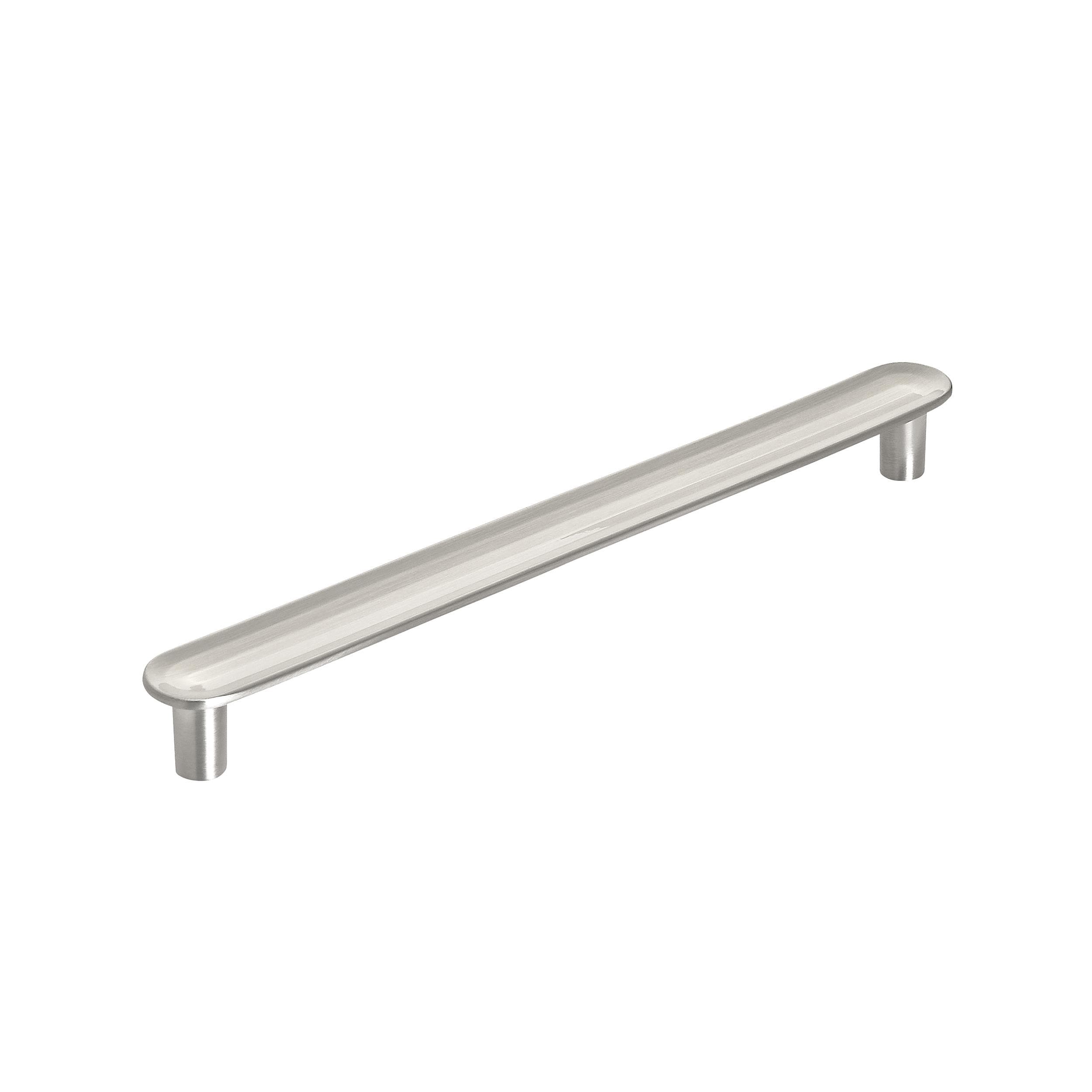 Amerock BP36832G10 Concentric 6-5/16-in , 160mm Center to Center Satin Nickel Oval Bar
