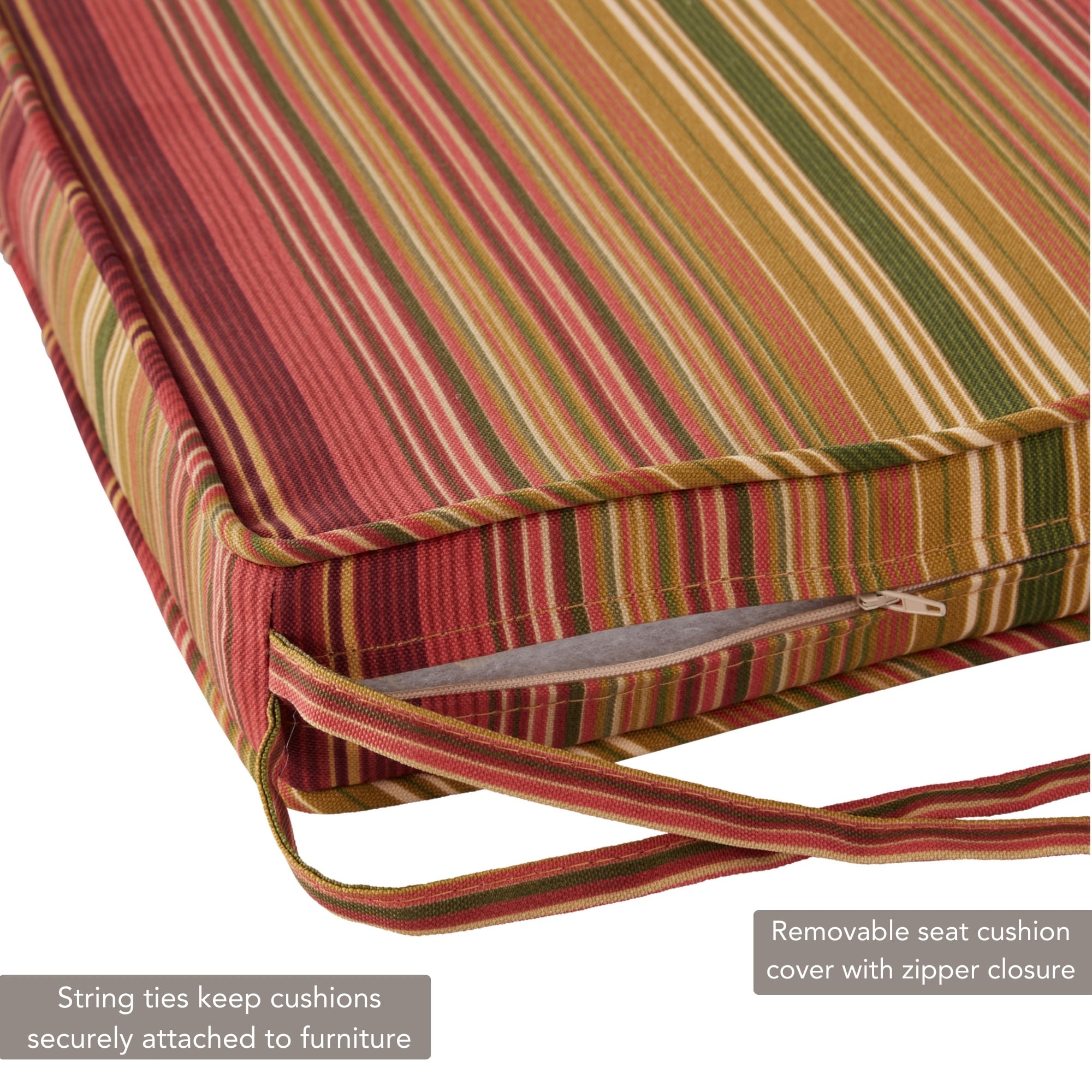 Greendale Home Fashions OP1100S2-KINNABARI Patio-Furniture-Cushions - View #3