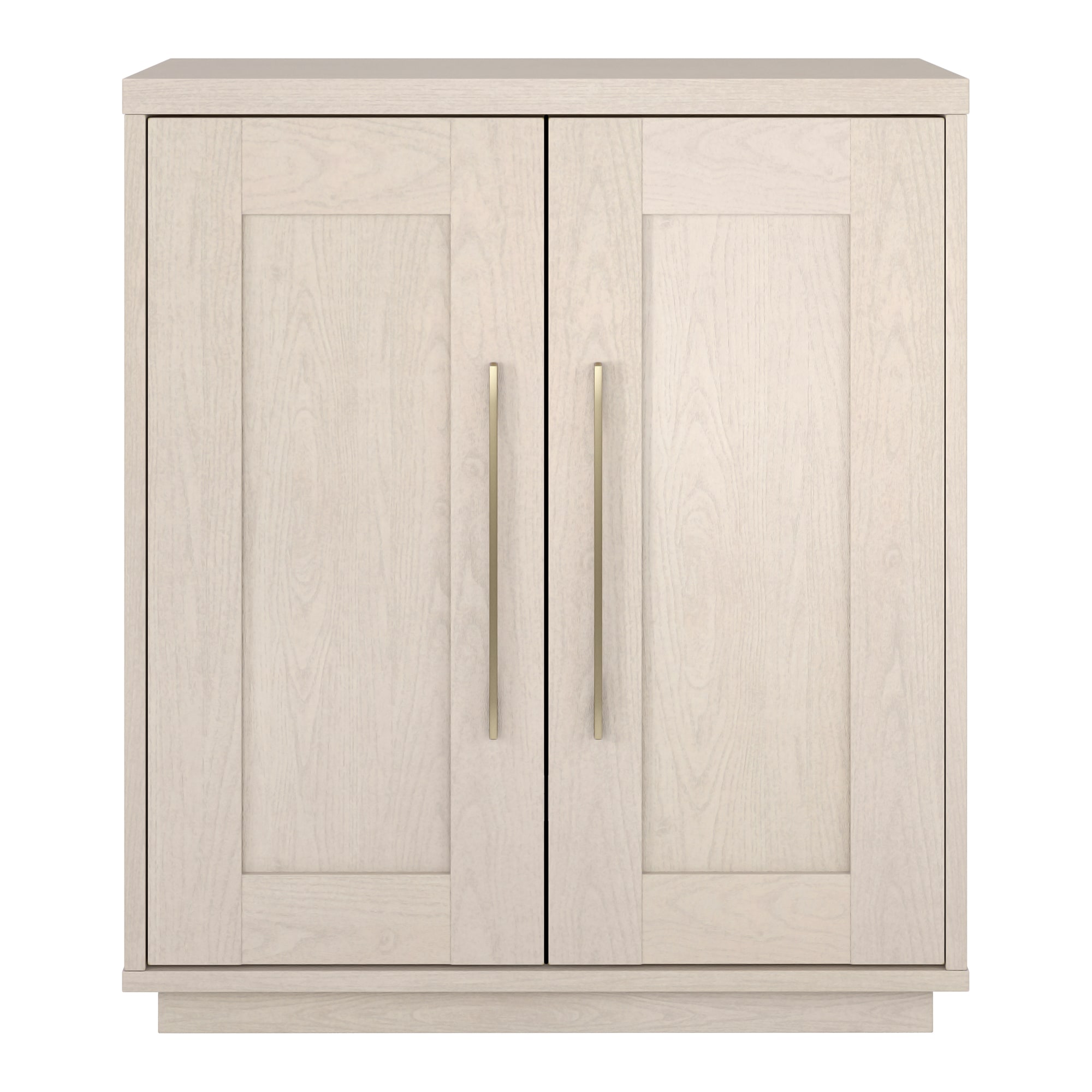 Hailey Home Tillman Alder White 2-Shelf Office Cabinet AC1972 at Lowes.com