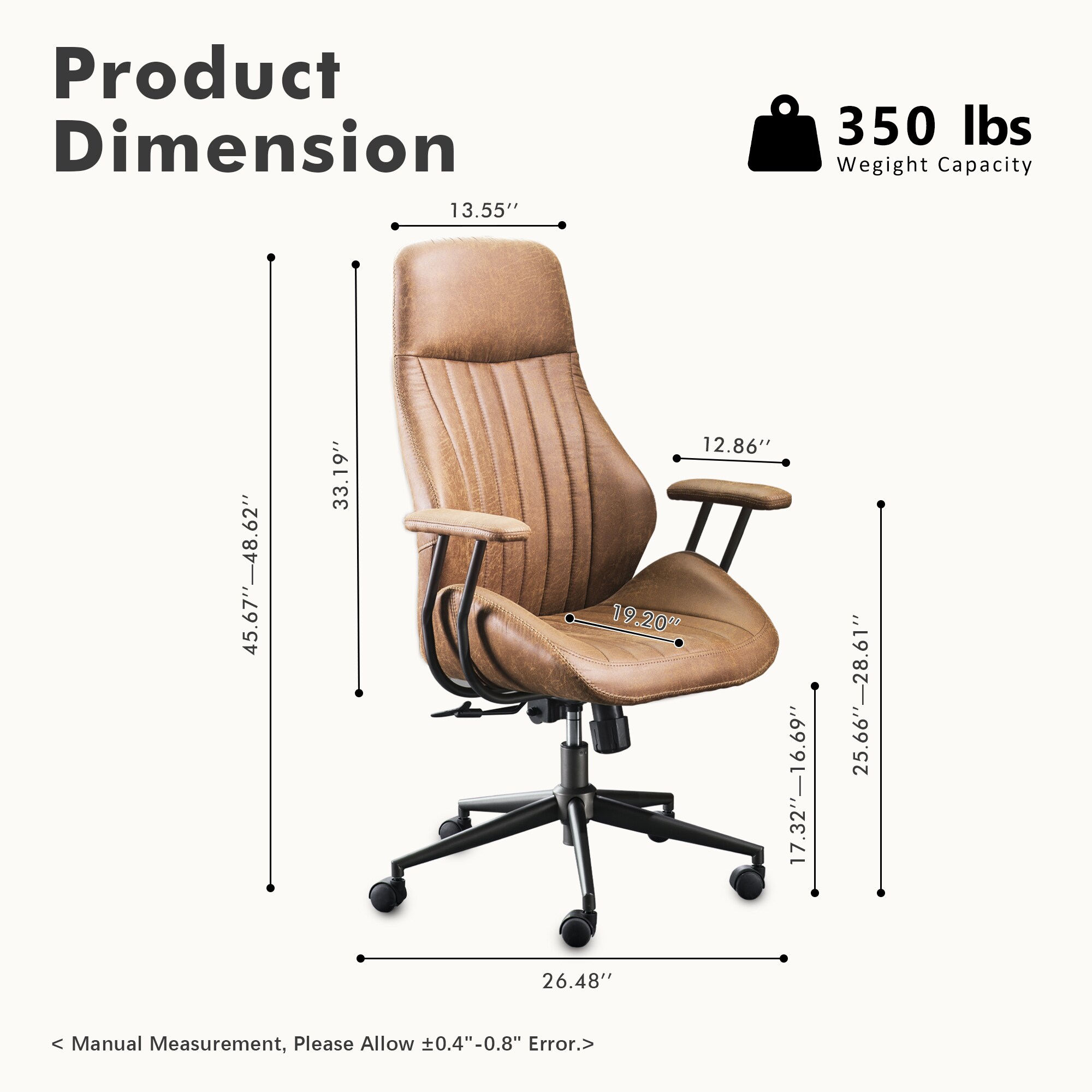 Caodoc L5-KL600-5 Office-Chairs - View #6