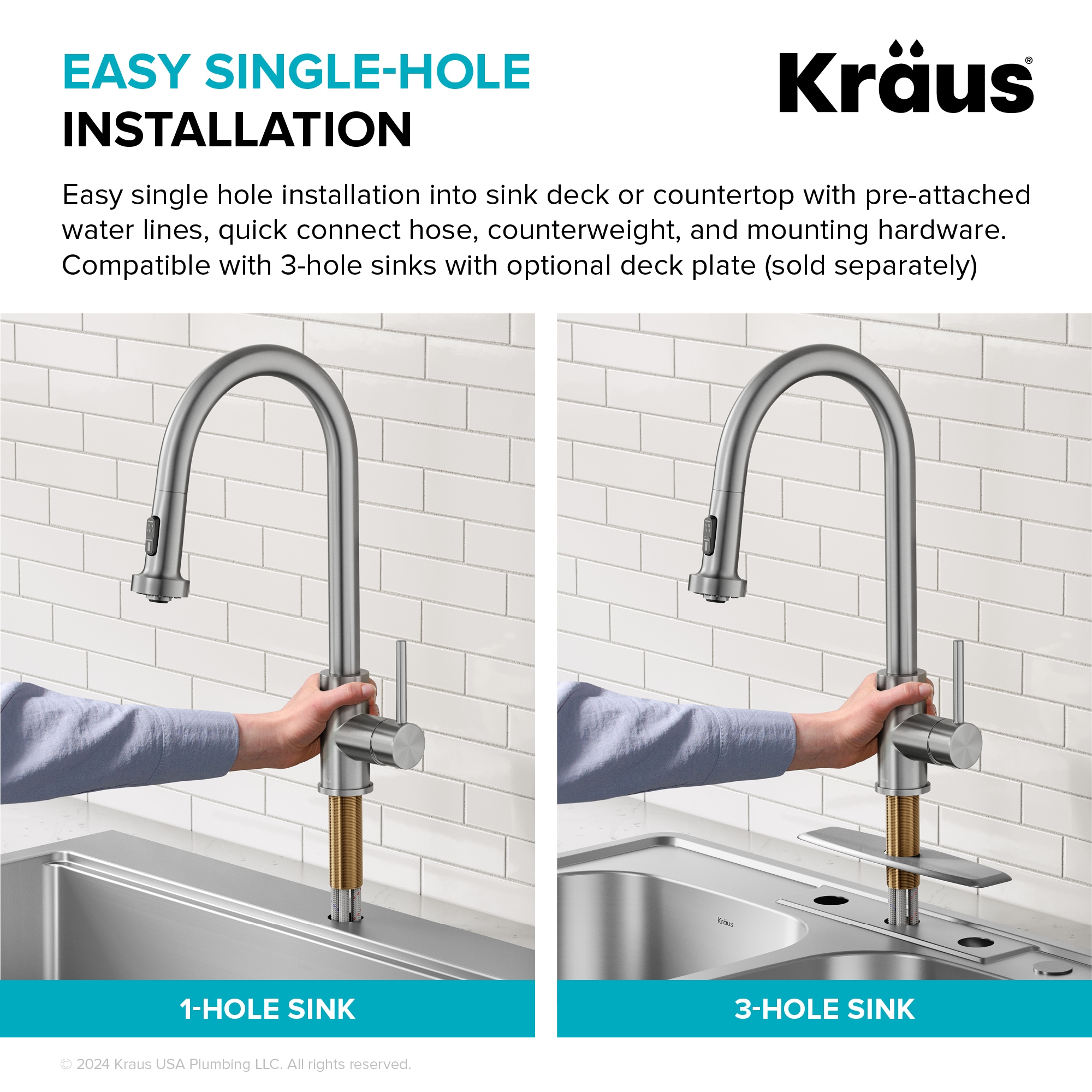 Kraus KSF-1616SFS Kitchen-Faucets - View #16