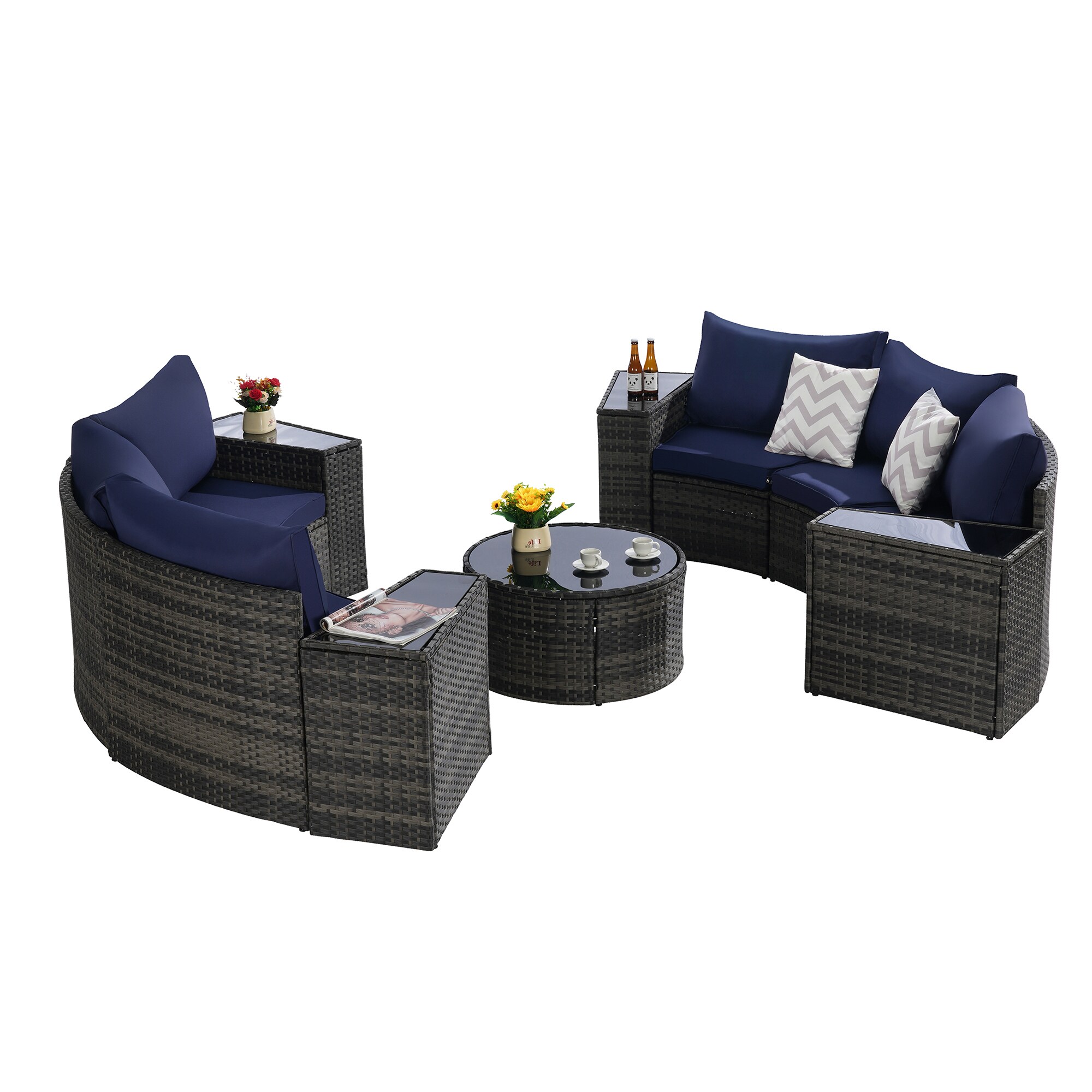 SINOFURN SYB670030NY Patio-Sofas-Daybeds - View #4