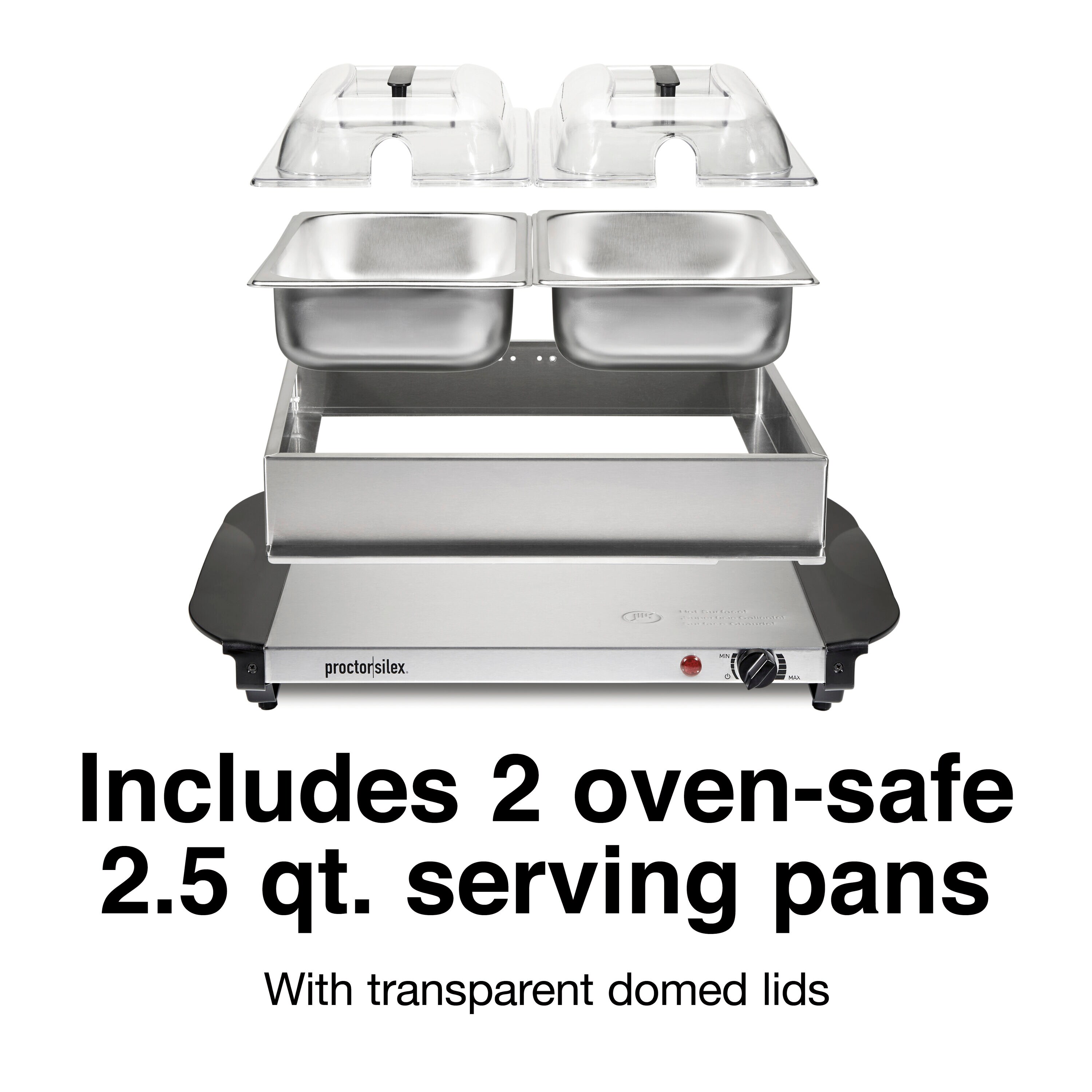 Chefman Chafing Dishes & Warming Trays for sale